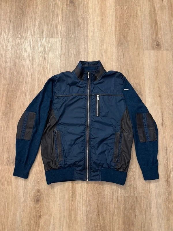 Paul & Shark Paul & Shark yachting Bomber Wool Leather Nylon Jacket L new Size US L / EU 52-54 / 3 - 1 Thumbnail
