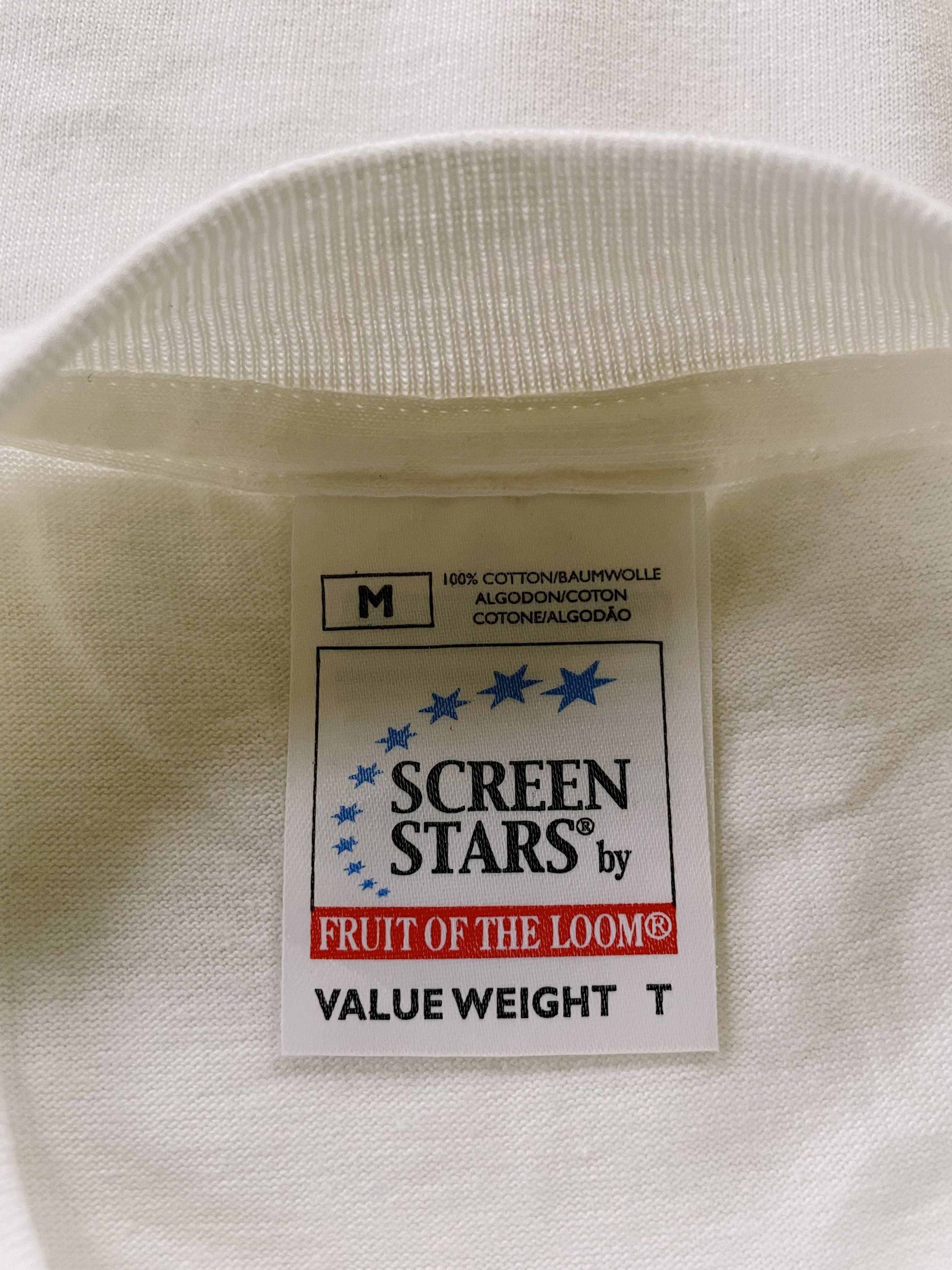 Japanese Brand × Vintage Vintage 1997 Agent Aika Screen Stars Promo T-shirt White Size US M / EU 48-50 / 2 - 5 Thumbnail