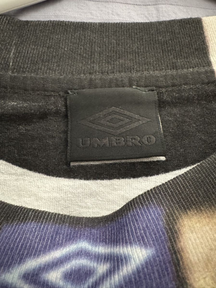 Slam Jam × Umbro Umbro x Slam Jam - Censored Inside Out Longsleeve T-shirt XL Size US XL / EU 56 / 4 - 4 Thumbnail