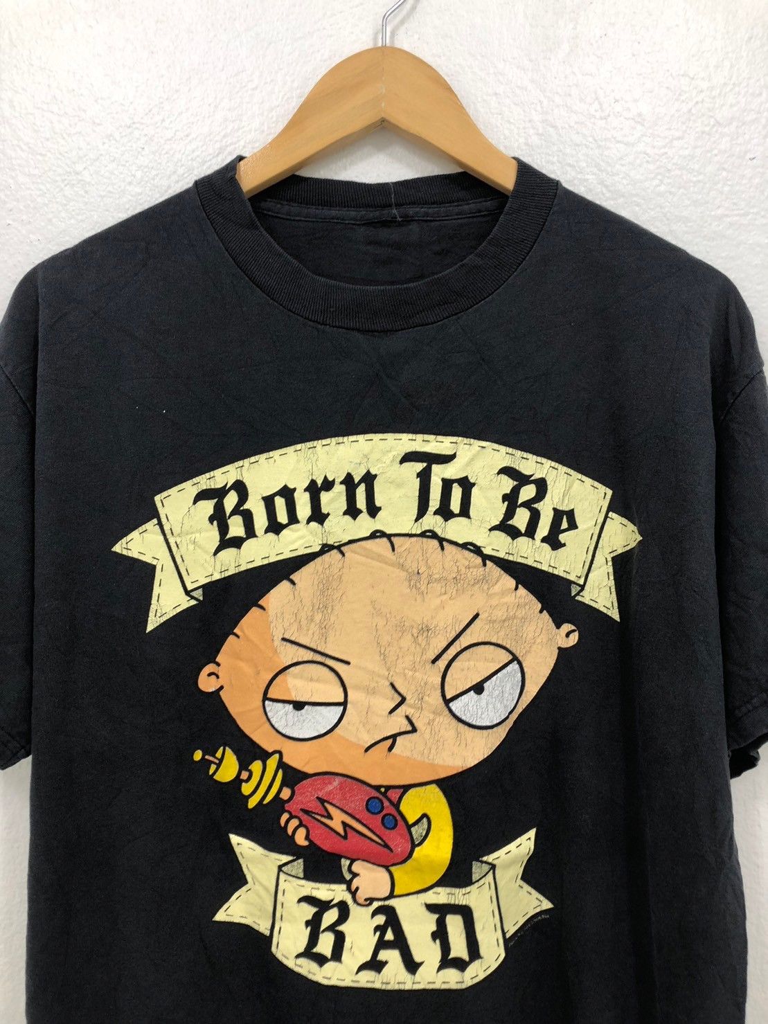 Vintage Vintage Family Guy Stewie Griffin shirt Back Born to be bad Size US M / EU 48-50 / 2 - 1 Thumbnail