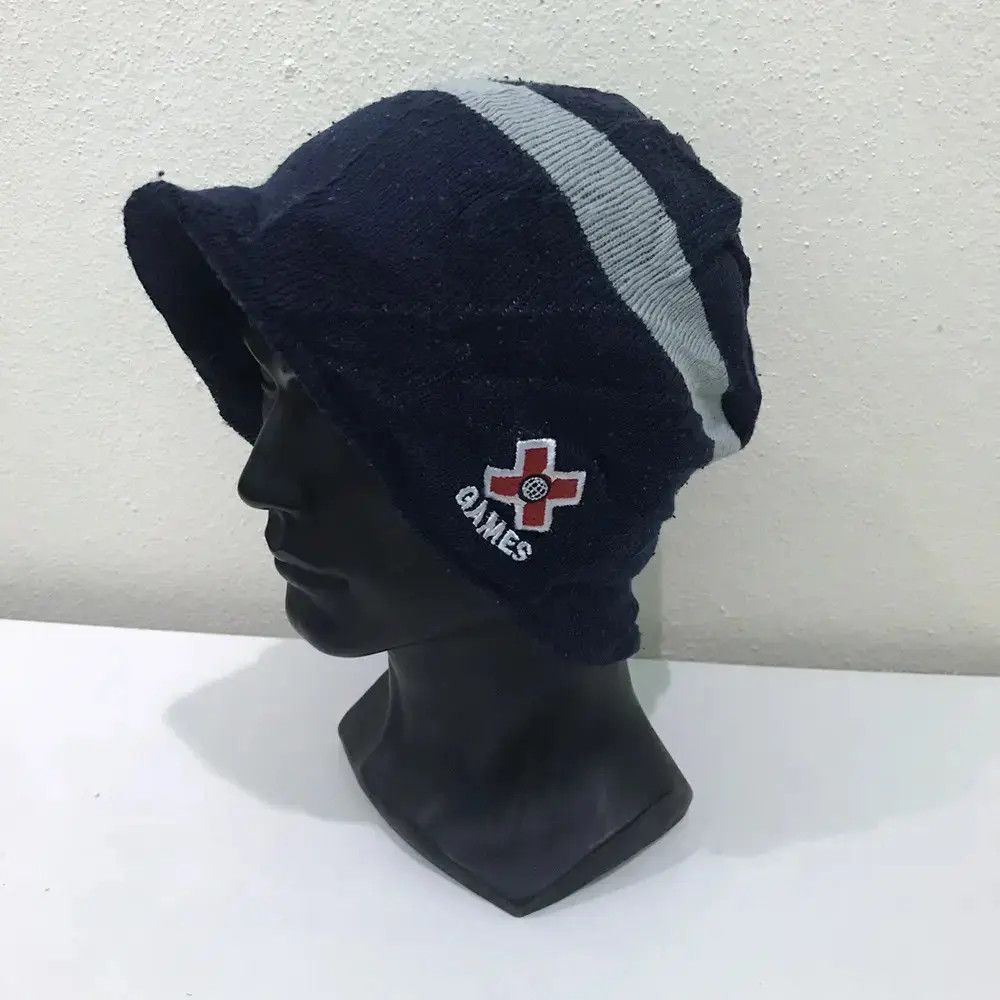 Vintage Vintage Games Small Logo Beanie Hat Size ONE SIZE - 2 Thumbnail