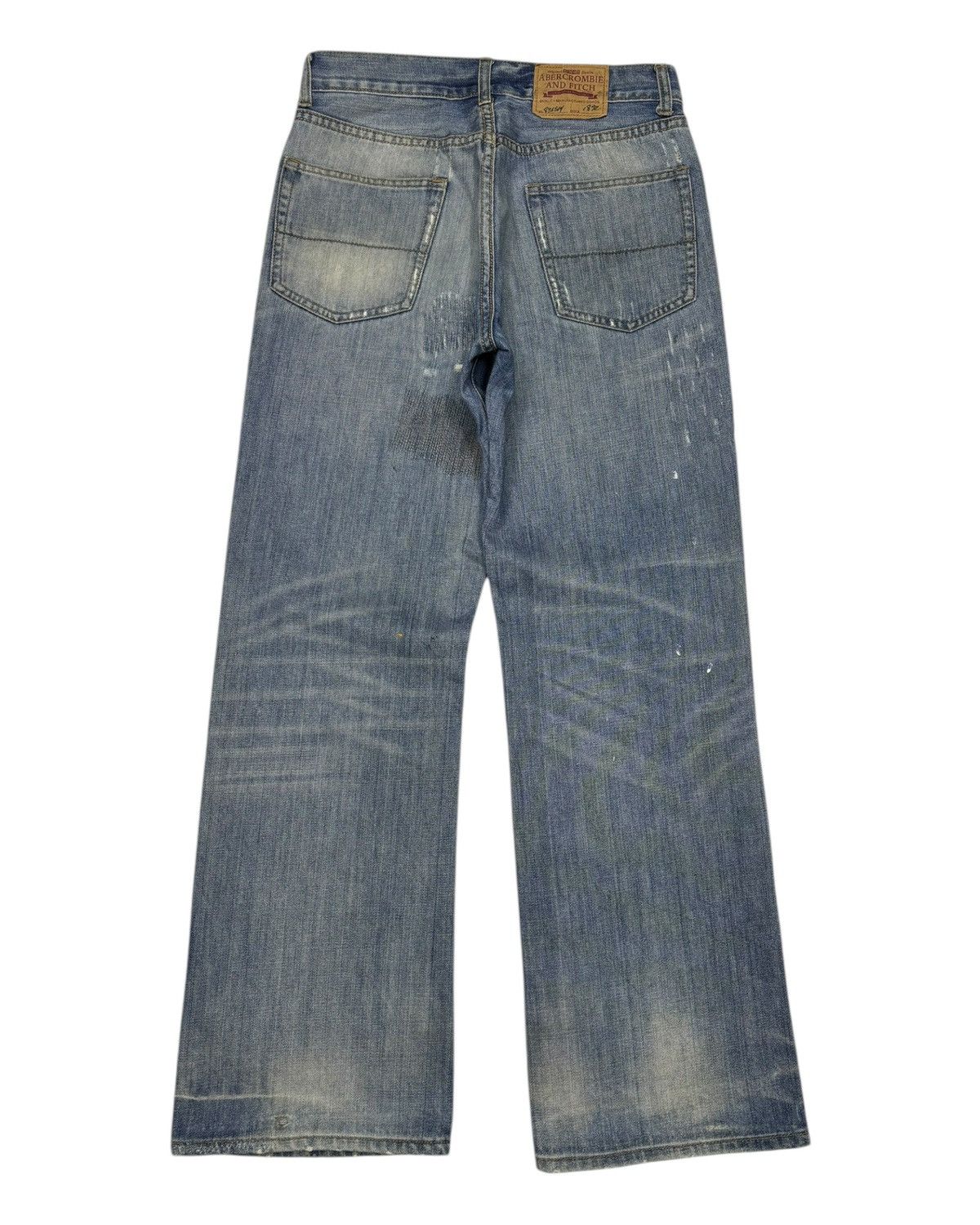 Abercrombie & Fitch Flare Jeans Distressed Denim Abercrombie & Fitch Bootcut Size US 30 / EU 46 - 8 Thumbnail