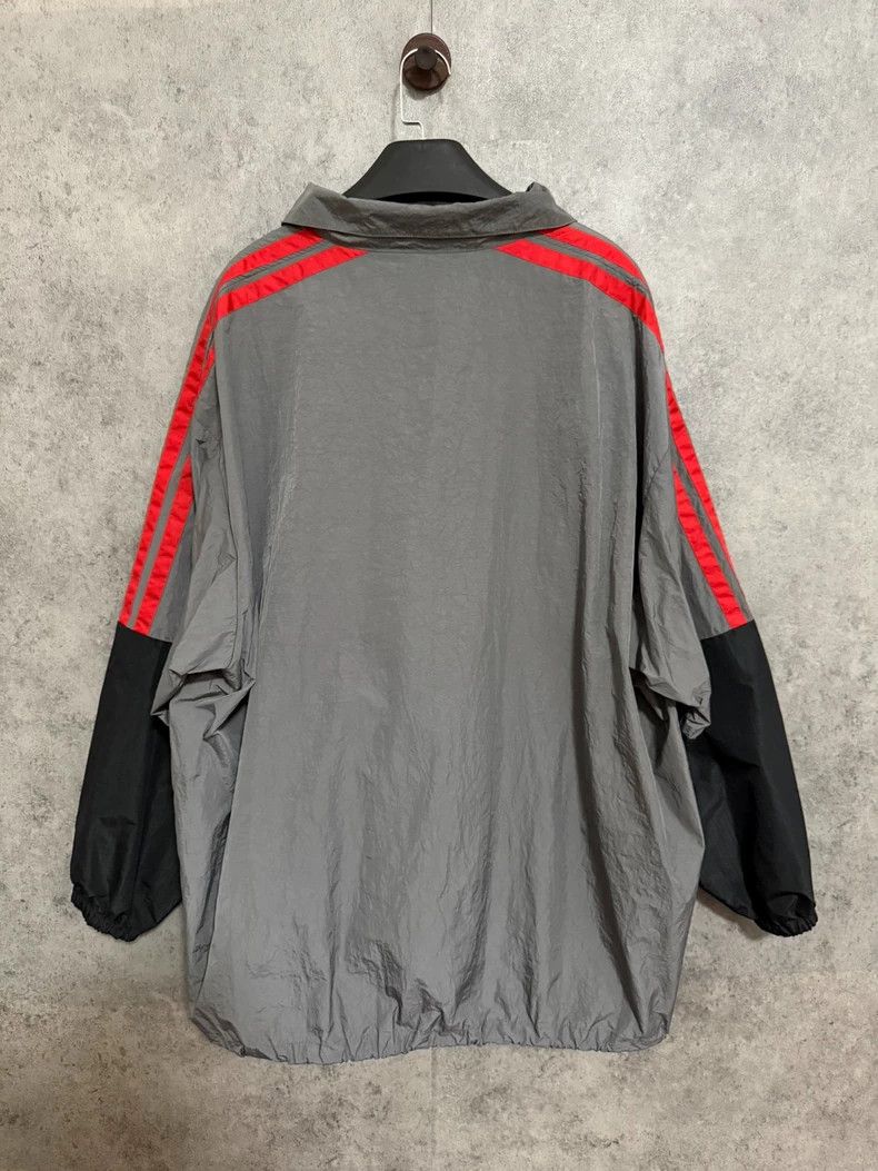 Balenciaga Balenciaga Gray Patched Windbreaker Jacket Size US M / EU 48-50 / 2 - 5 Thumbnail