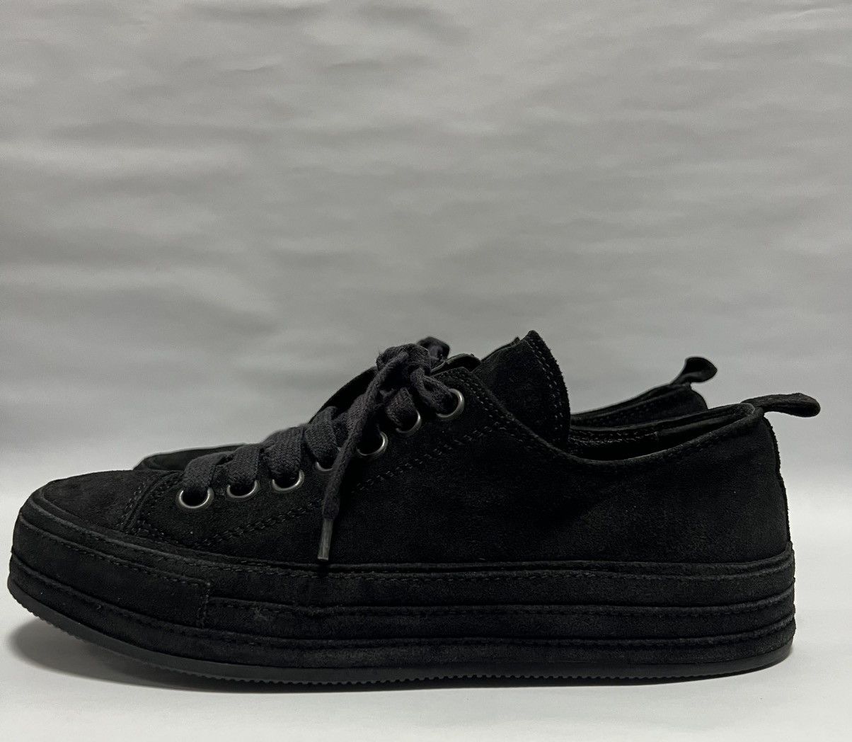 Ann Demeulemeester Ann Demeulemeester - Scamosciato Ingrassato Suede Sneakers Size US 6 / EU 39 - 6 Thumbnail