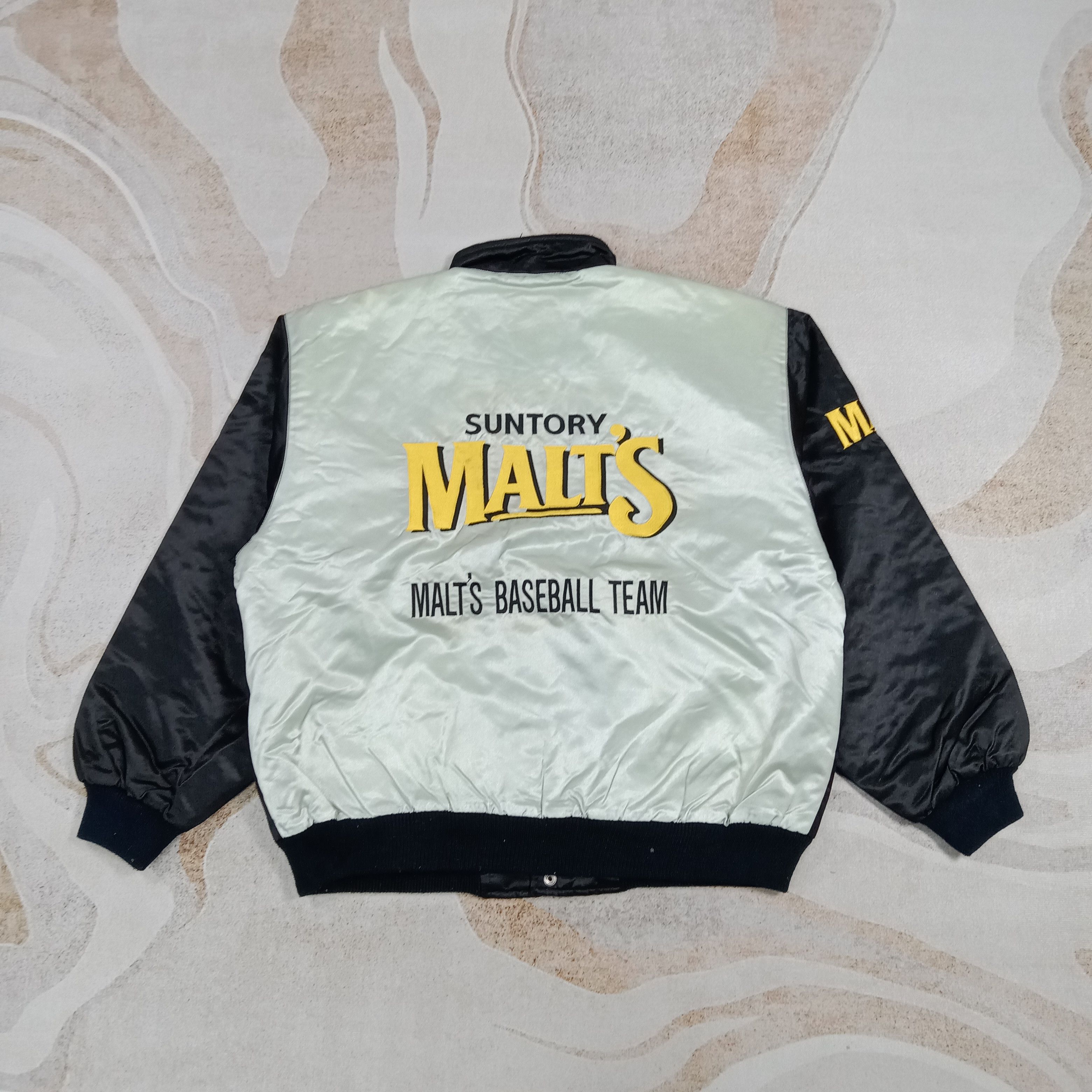 MLB Suntory Malt's Baseball Team Bombers Jacket C275N19 Size US L / EU 52-54 / 3 - 1 Thumbnail
