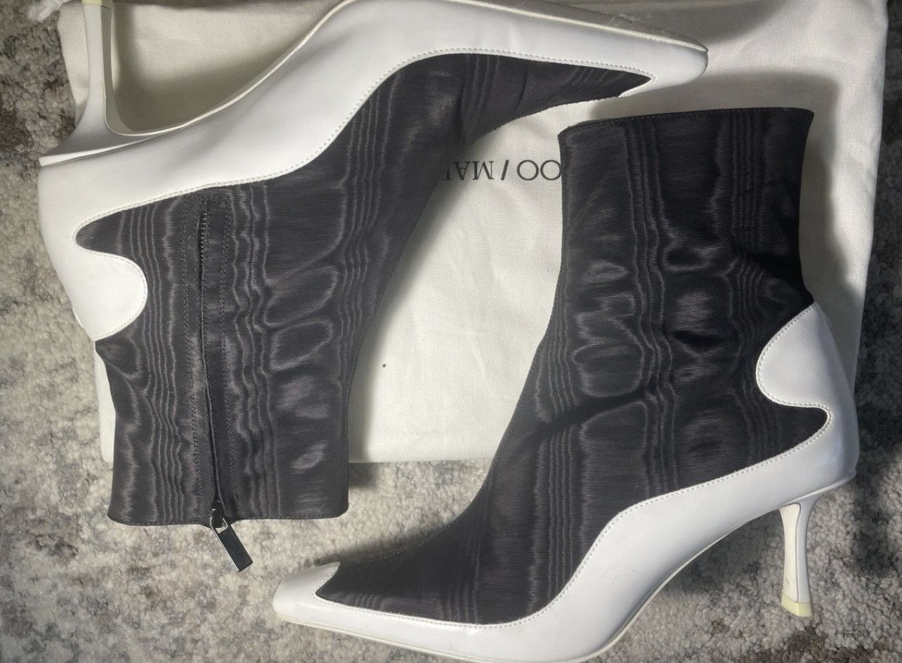 Jimmy Choo × Marine Serre Jimmy Choo x Marine Serre Ankle Boots Size US 7 / IT 37 - 10 Thumbnail