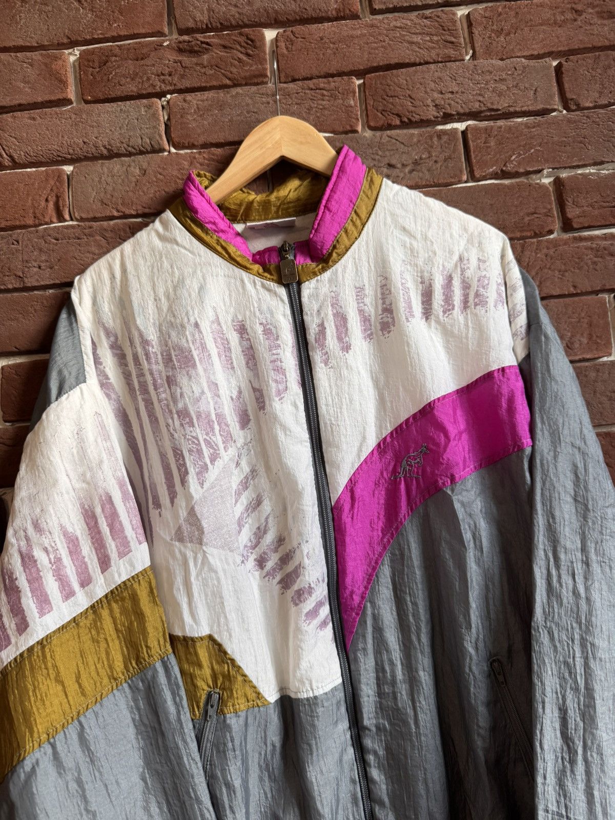 Vintage Vintage Australian 90s Tracksuit Jacket Grail Gabber Wear Size US XL / EU 56 / 4 - 4 Thumbnail