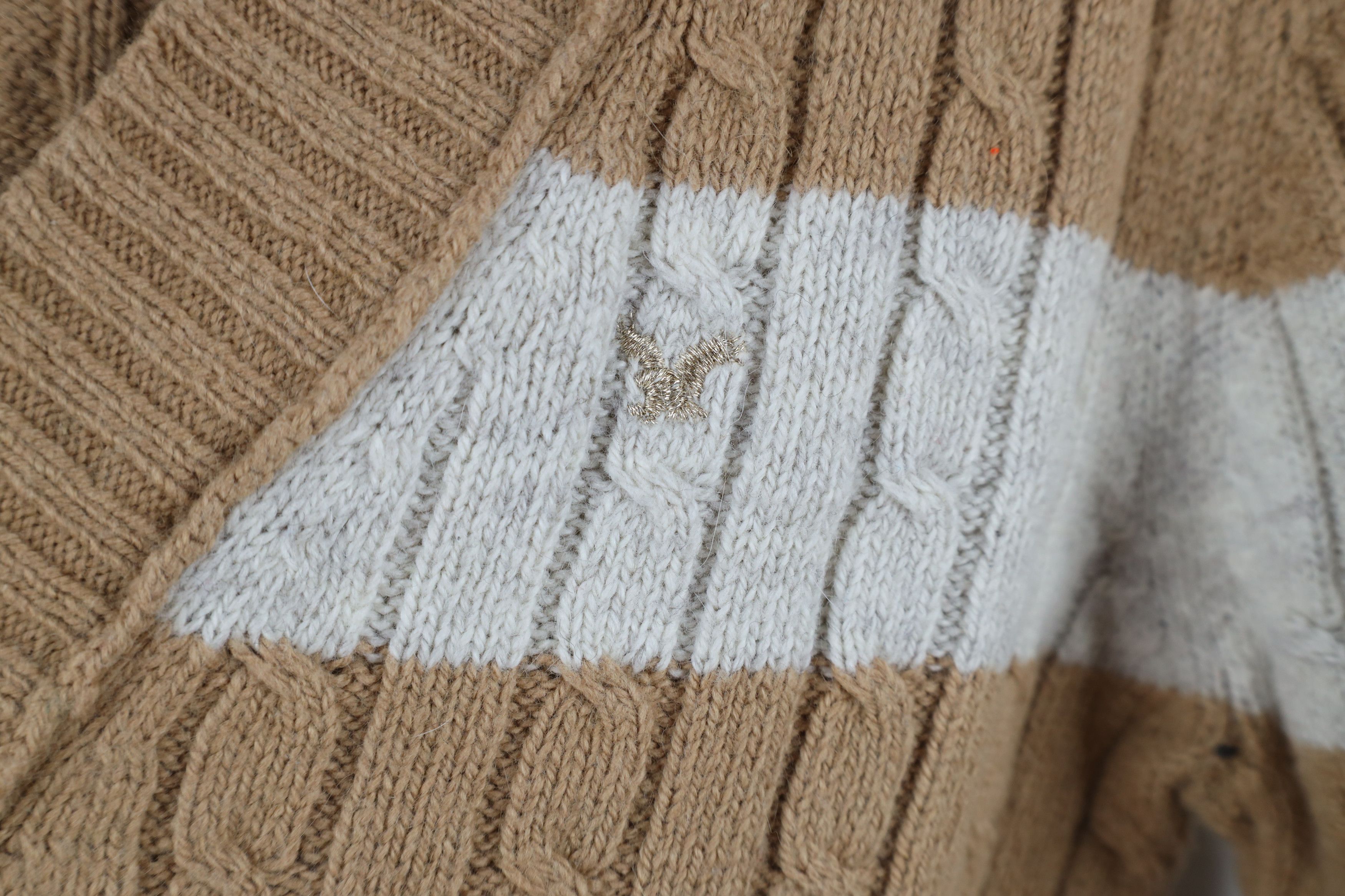 American Eagle Outfitters × Vintage Vintage Y2K American Eagle Outfitters Cable Knit Sweater Size M / US 6-8 / IT 42-44 - 4 Thumbnail