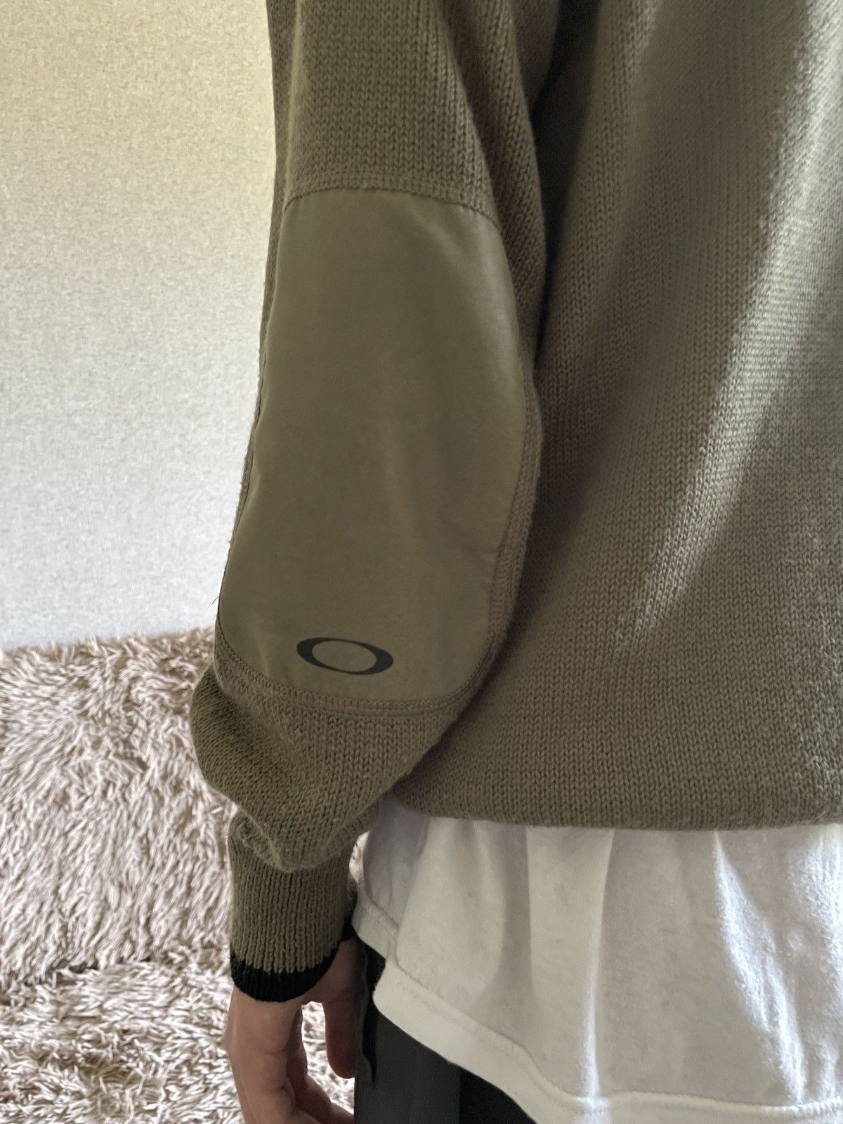 Oakley ☠️ OAKLEY 00s Nylon-Knitted Logo Knitwear Sweater M Size US M / EU 48-50 / 2 - 5 Thumbnail