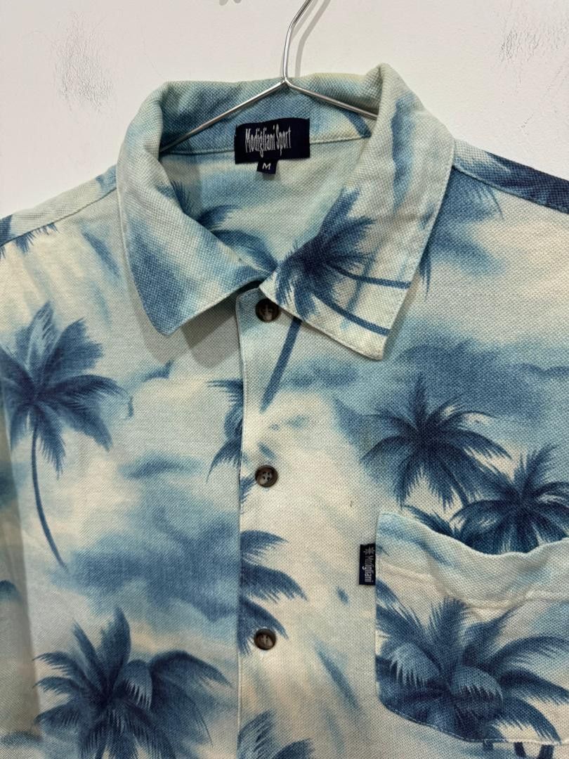 Vintage Vintage Modigliani Sport Hawaiian Shirt Size US M / EU 48-50 / 2 - 2 Thumbnail