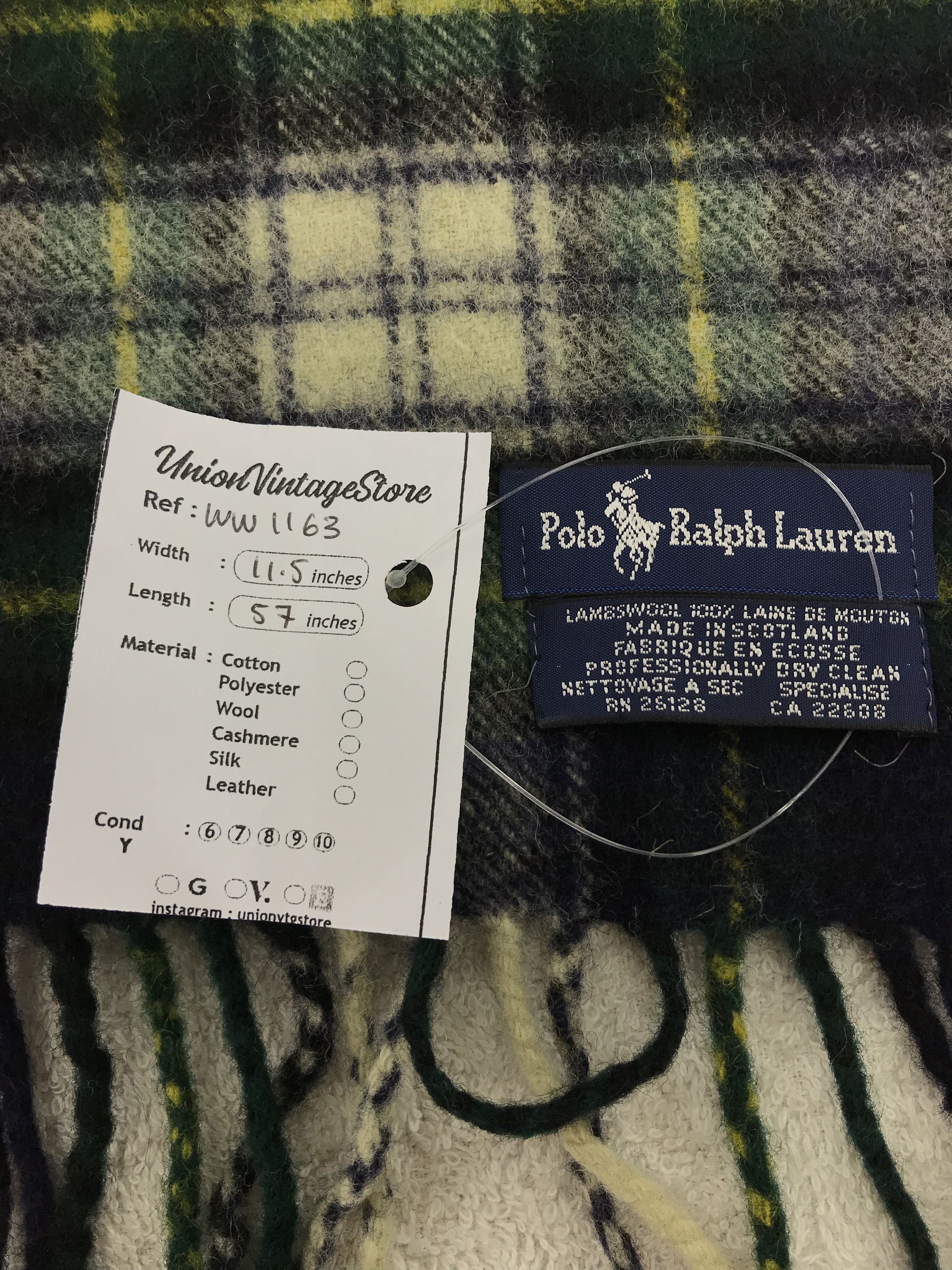 Polo Ralph Lauren Polo Ralph Lauren Scarf / Muffler / Neckwear - WW1163 Size ONE SIZE - 5 Thumbnail