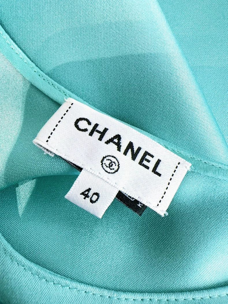 Chanel Chanel 23P Satin Silk Sleeveless Dress Size M / US 6-8 / IT 42-44 - 5 Thumbnail