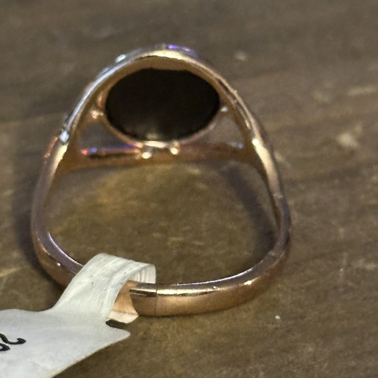 Vintage Vintage rose gold flower ring Size ONE SIZE - 6 Thumbnail