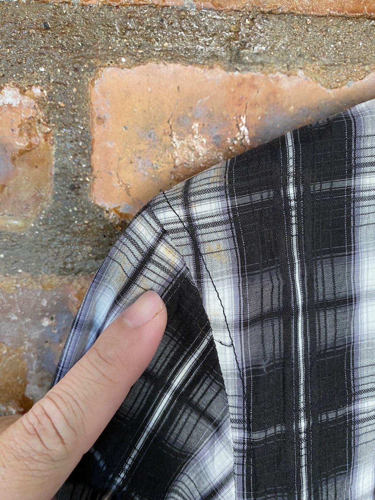 Japanese Brand × Obelisk × Shellac Shellac Japan Shadow gradian button up Size US M / EU 48-50 / 2 - 8 Thumbnail
