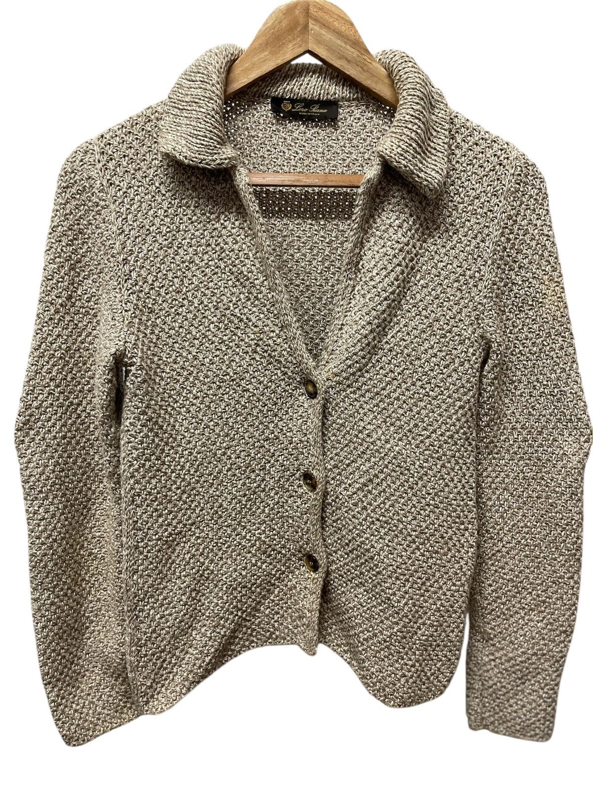 Loro Piana Loro Piana Knitted Pattern Jacket Size S / US 4 / IT 40 - 7 Thumbnail