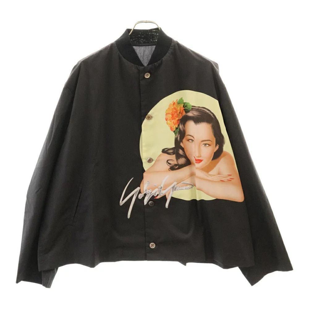 Yohji Yamamoto Yohji Yamamoto POUR HOMME 02SS Actress Print Shirt Blouson Size US L / EU 52-54 / 3 - 1 Thumbnail
