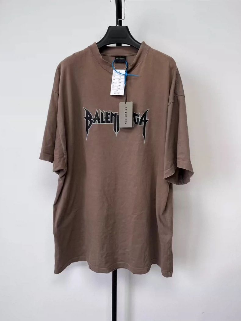 Balenciaga Balenciaga Lightning Band Short Sleeve Tee Size US L / EU 52-54 / 3 - 1 Thumbnail