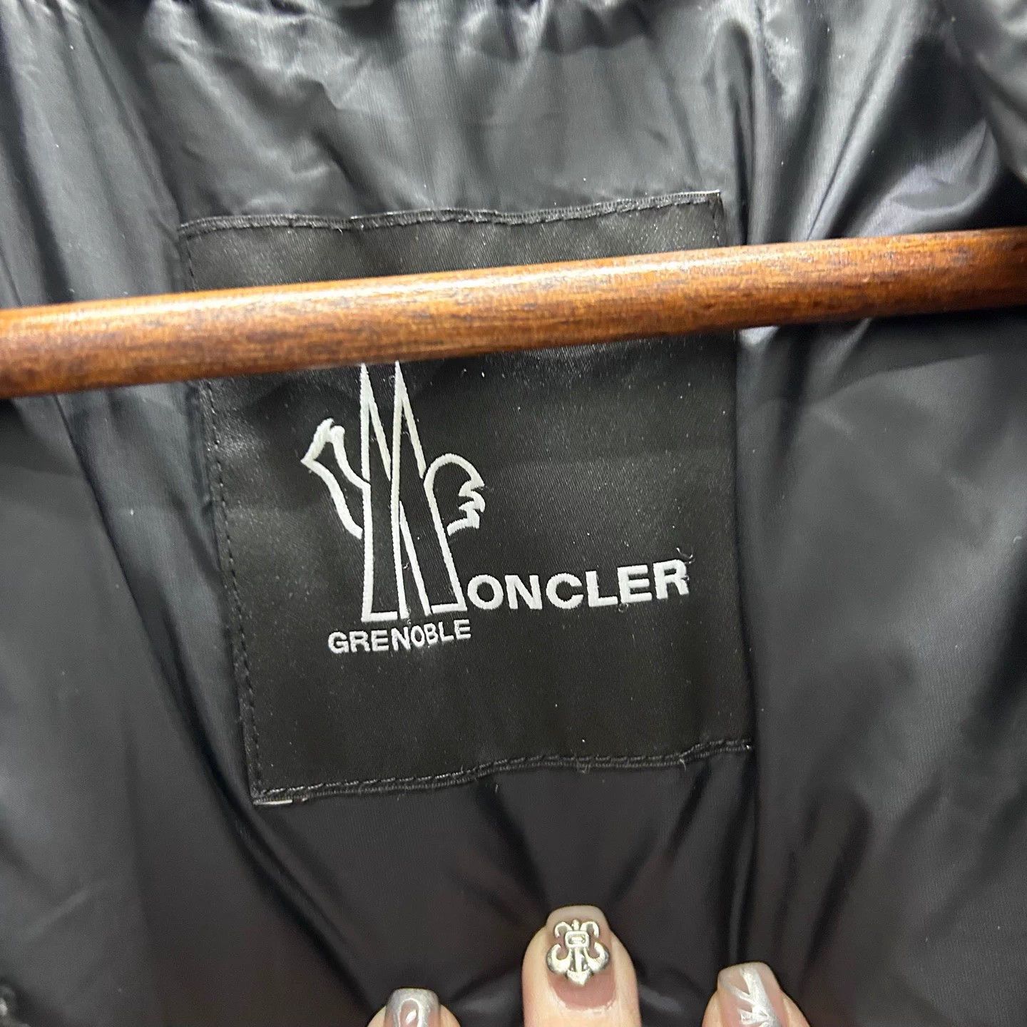 Moncler Moncler Fenis Runway Black Waxed Leather Ski Down Jacket 2 Size XS / US 0-2 / IT 36-38 - 3 Thumbnail