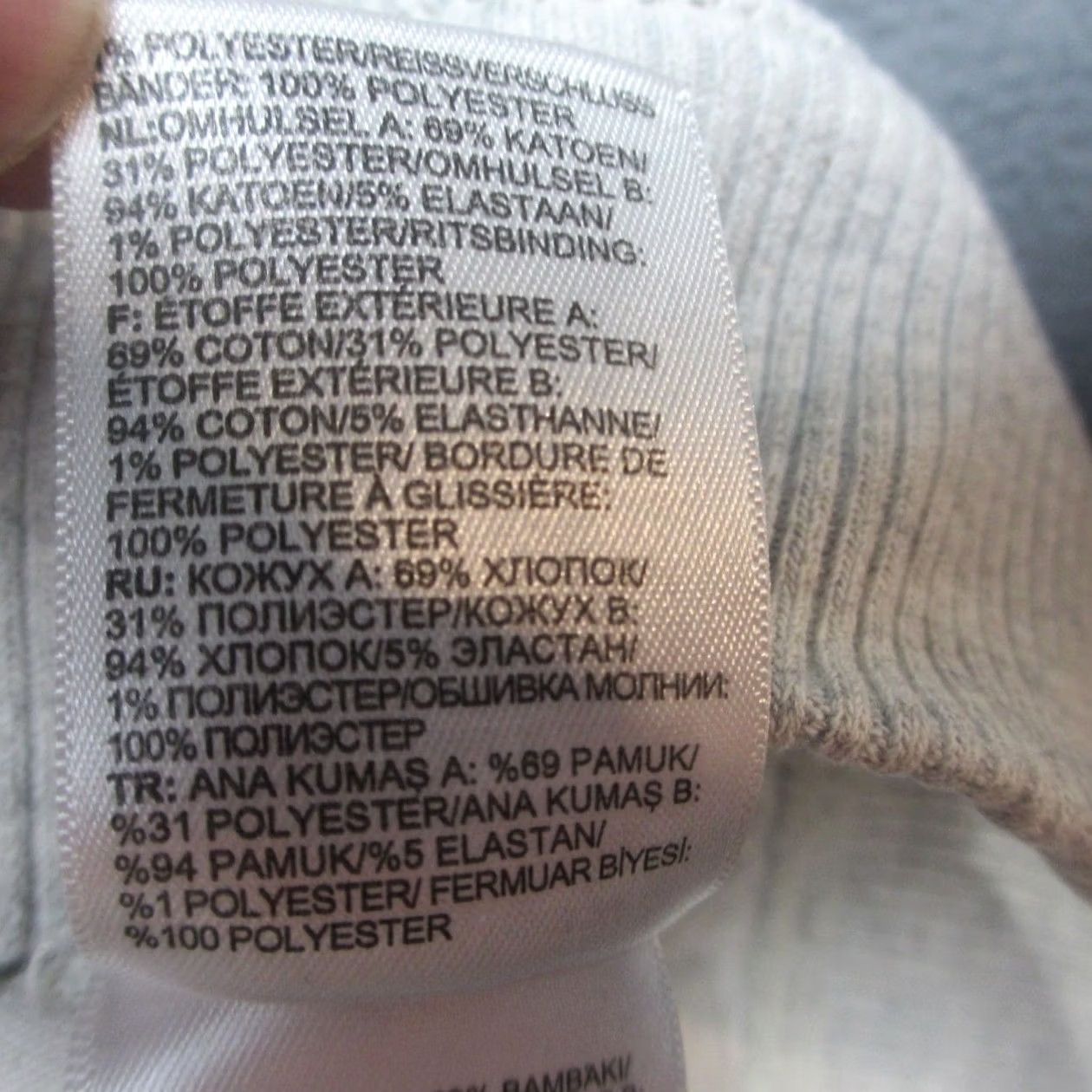 The North Face The North Face Jacket Womens XL Gray Fleece Hooded Regular Fit Winter Full Zip Size XL / US 12-14 / IT 48-50 - 4 Thumbnail