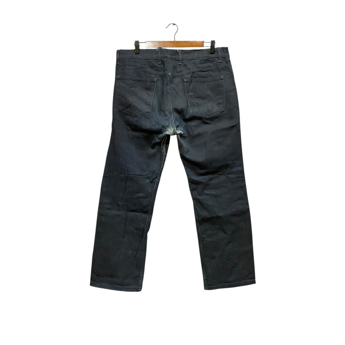 Lanvin Vintage Lanvin X Acne Studio Super Black Denim 12OZ Size US 33 - 2 Thumbnail