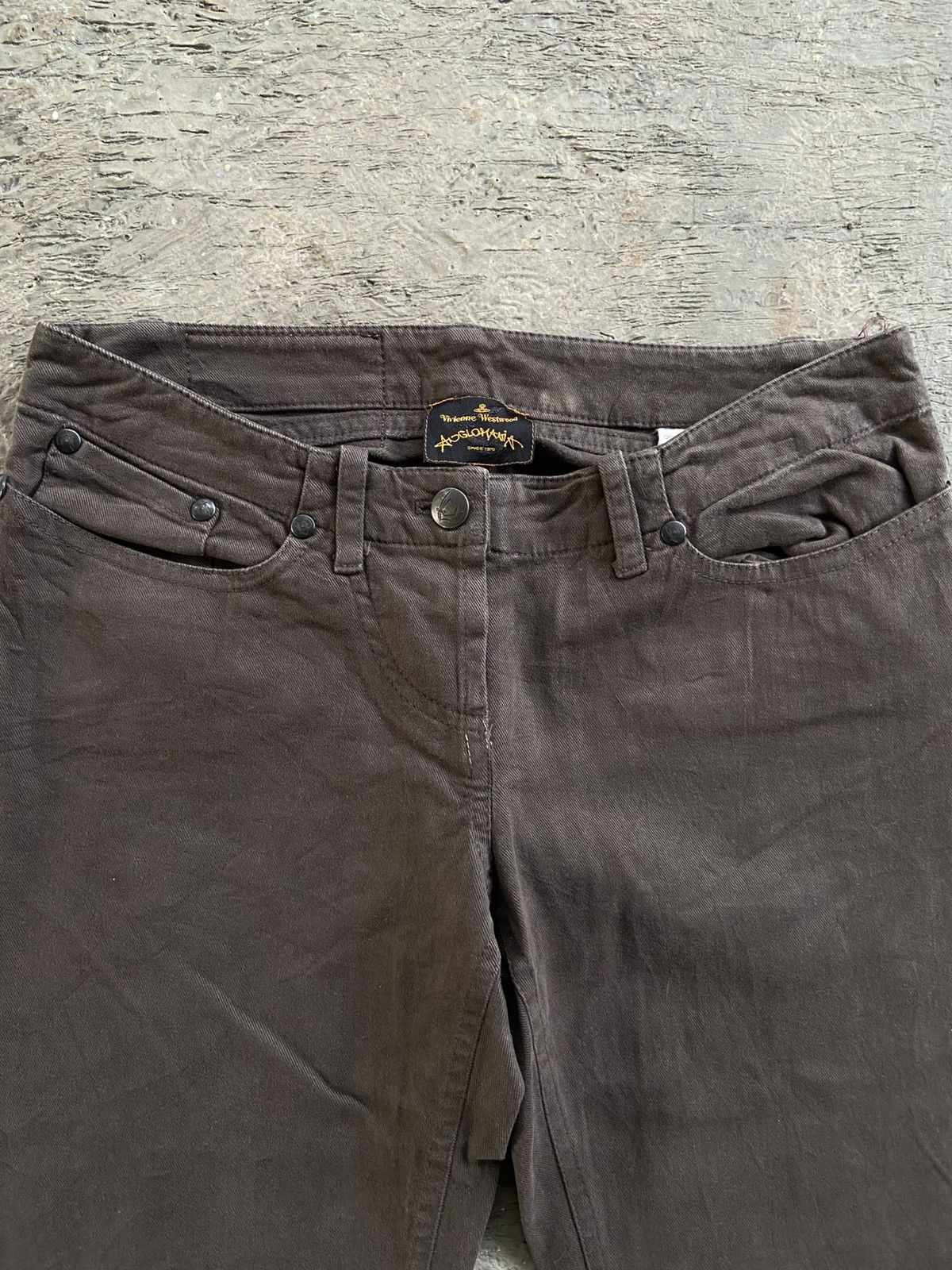 Vivienne Westwood 1990s Vivienne Westwood Anglomania - Skinny Easy Jeans Pants Size 26" / US 2 / IT 38 - 3 Thumbnail