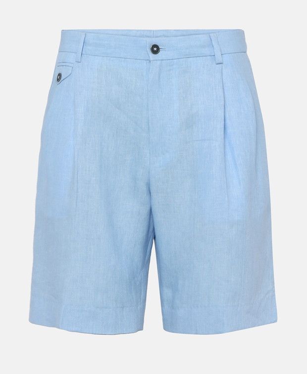 Dolce & Gabbana Linen shorts Size US 39 - 1 Thumbnail