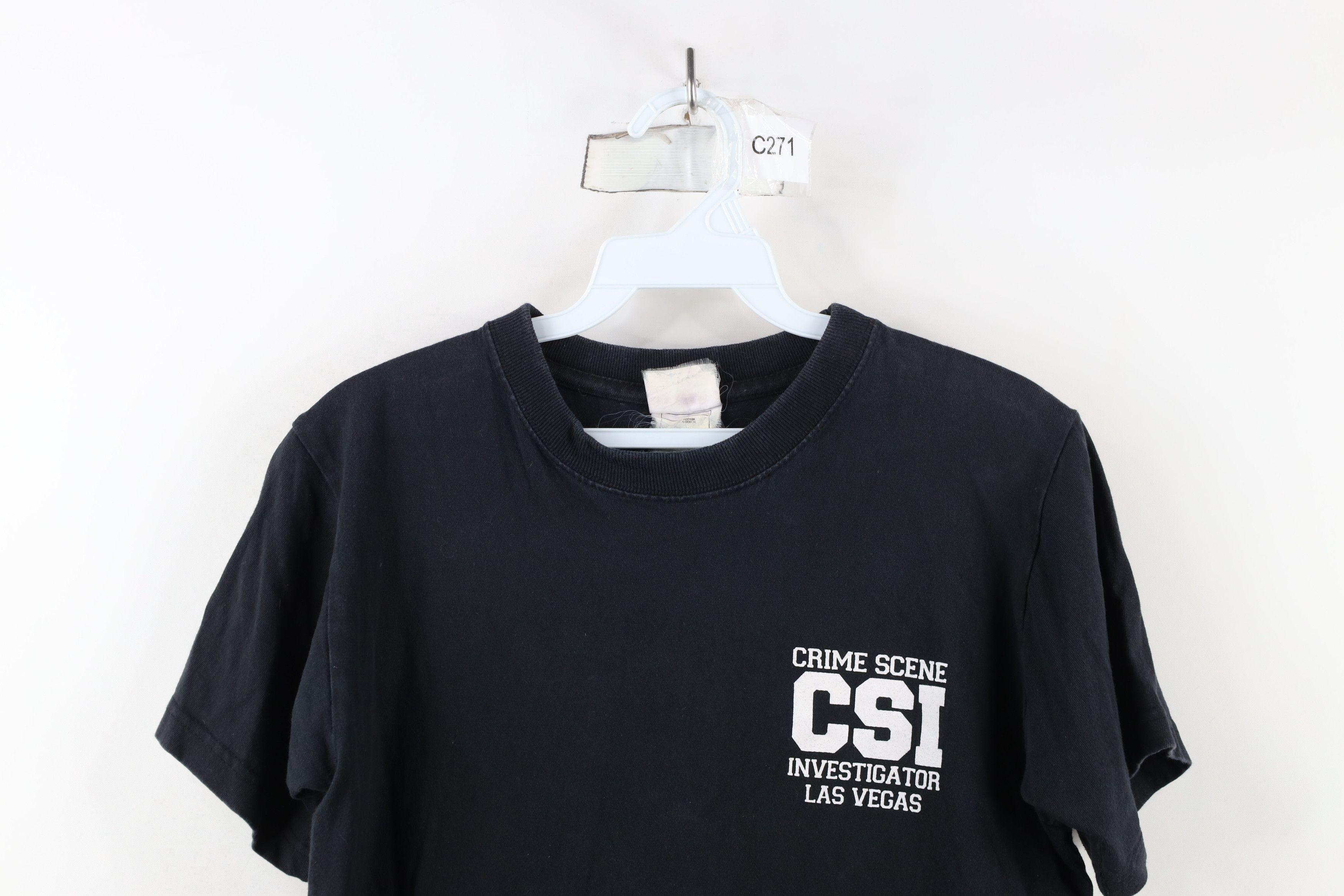 Vintage Vintage 90s CSI Las Vegas Crime Scene Investigator T-Shirt Size US S / EU 44-46 / 1 - 2 Thumbnail