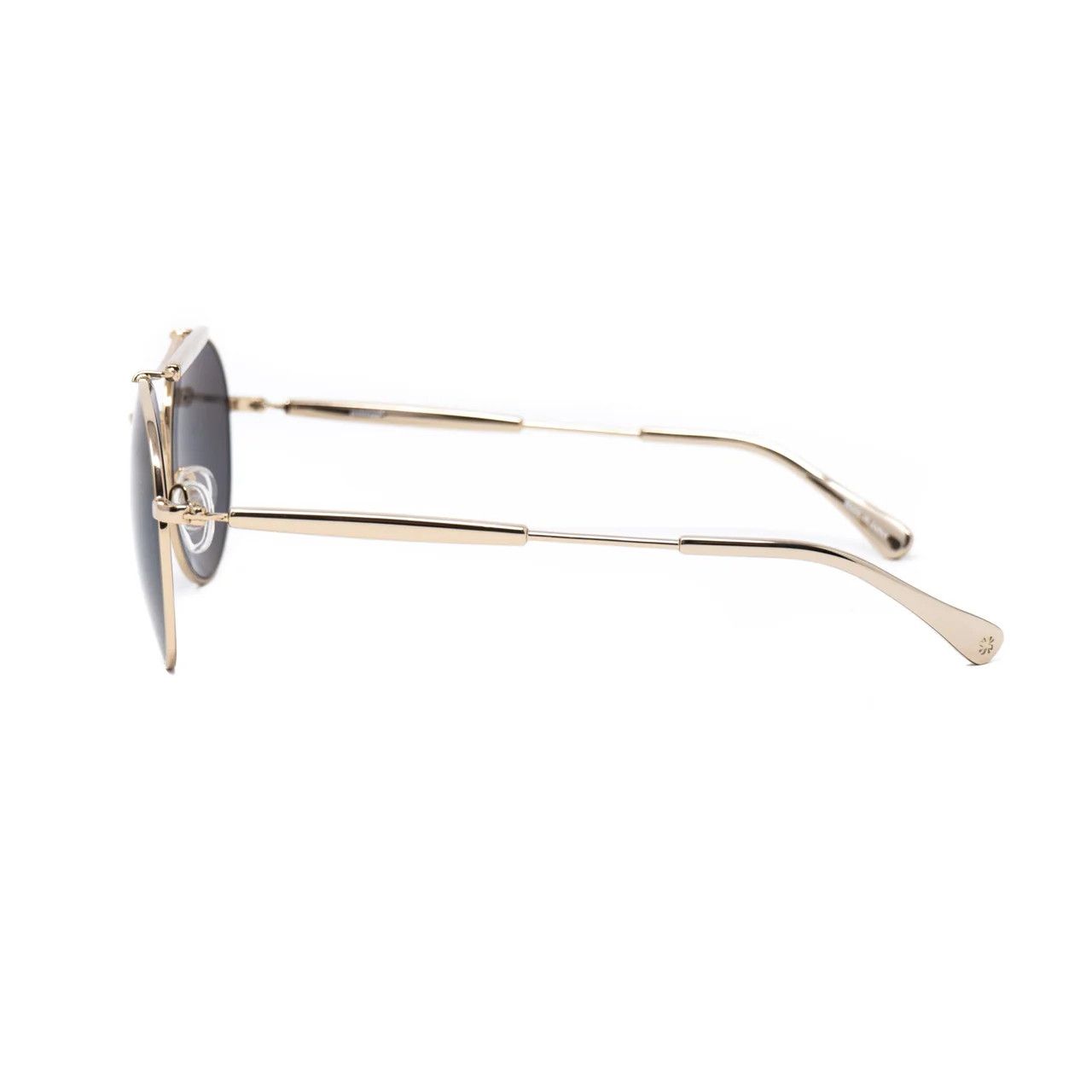 Yohji Yamamoto Yohji Yamamoto Sunglasses Round Gold and Grey Size ONE SIZE - 13 Thumbnail