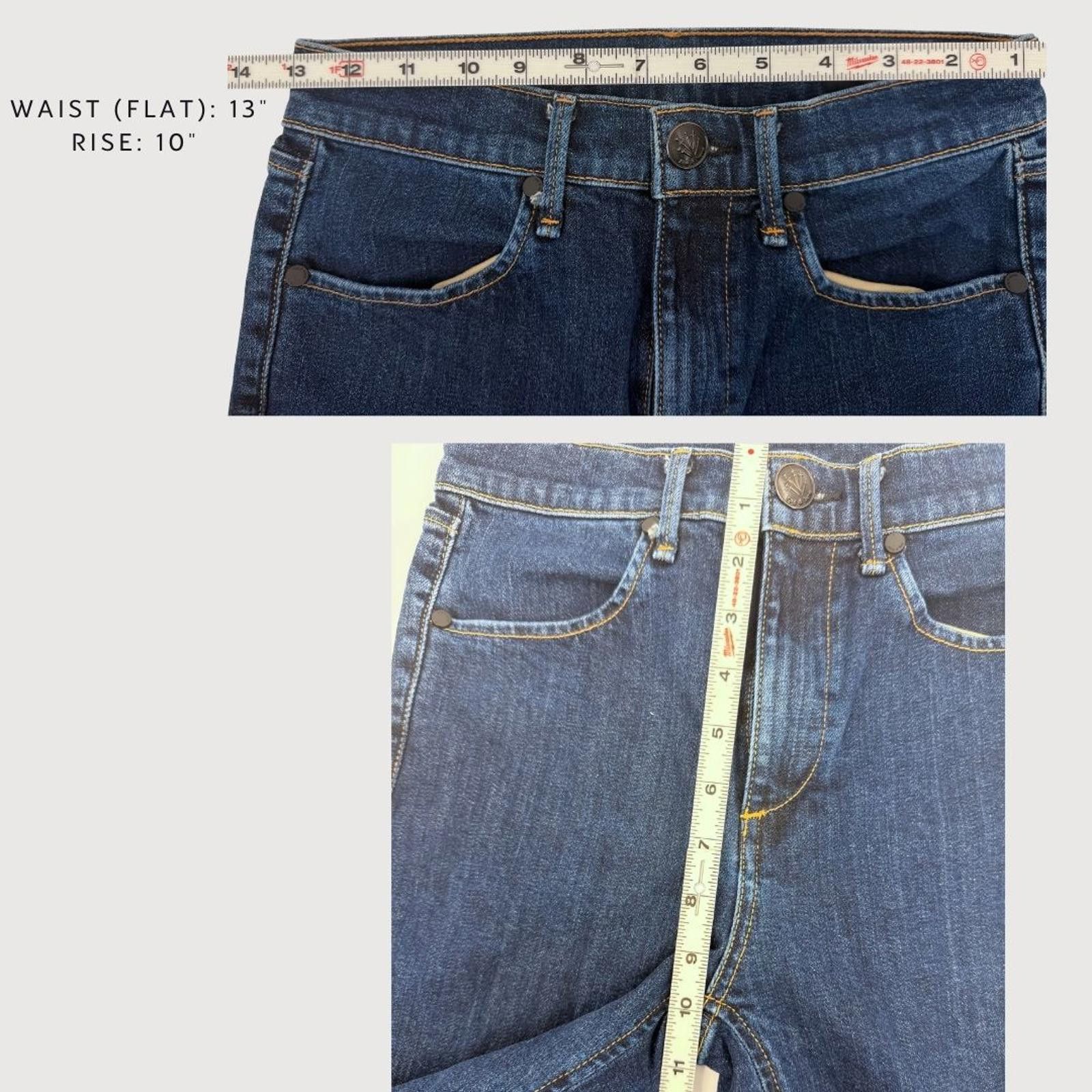 Rag & Bone Rag & Bone Slim Straight Jeans Dark Blue Wash Size 26 Size 26" / US 2 / IT 38 - 5 Thumbnail