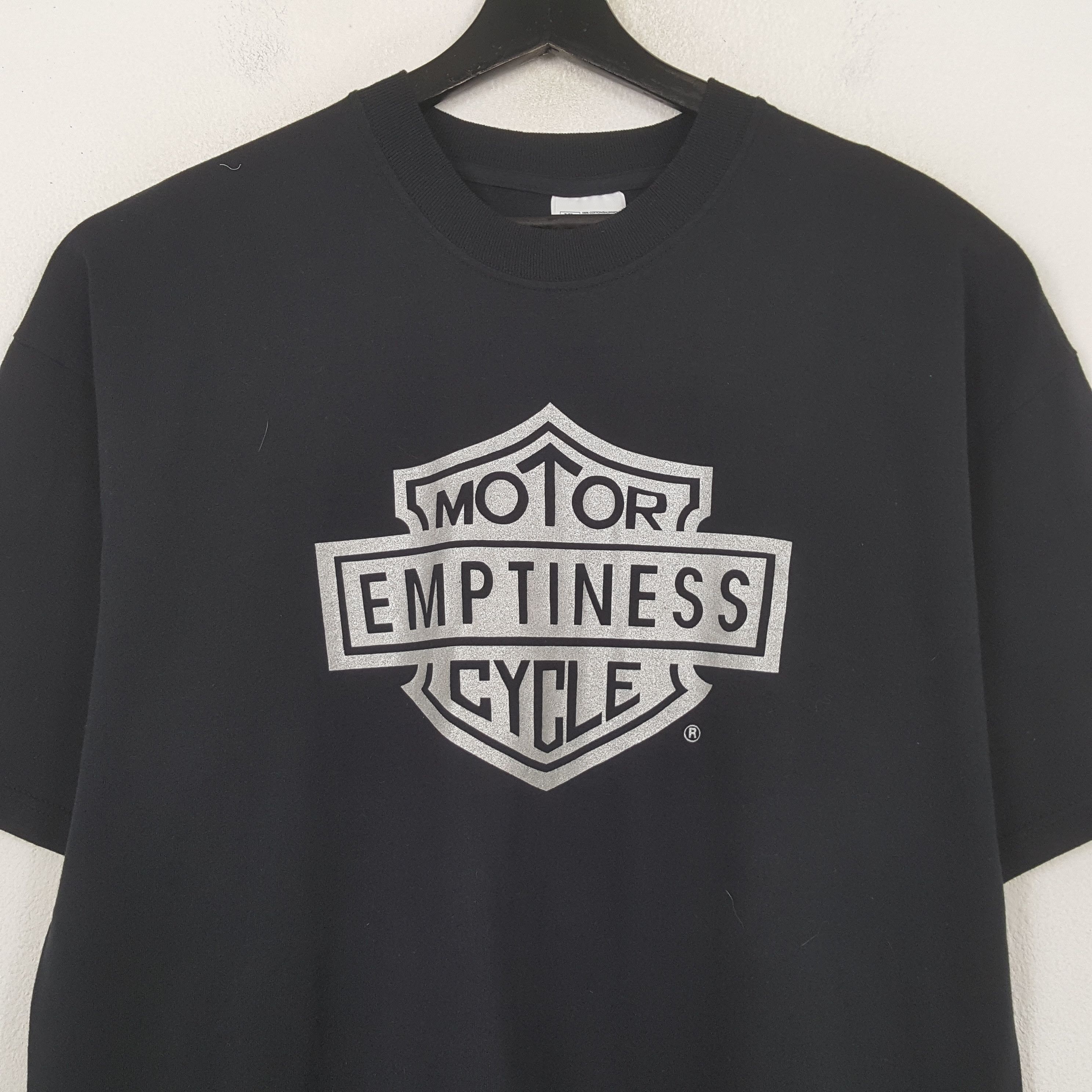 Vintage Manic Street Preachers Motor Emptiness Cycle Tshirt RR26 Size US XL / EU 56 / 4 - 2 Thumbnail
