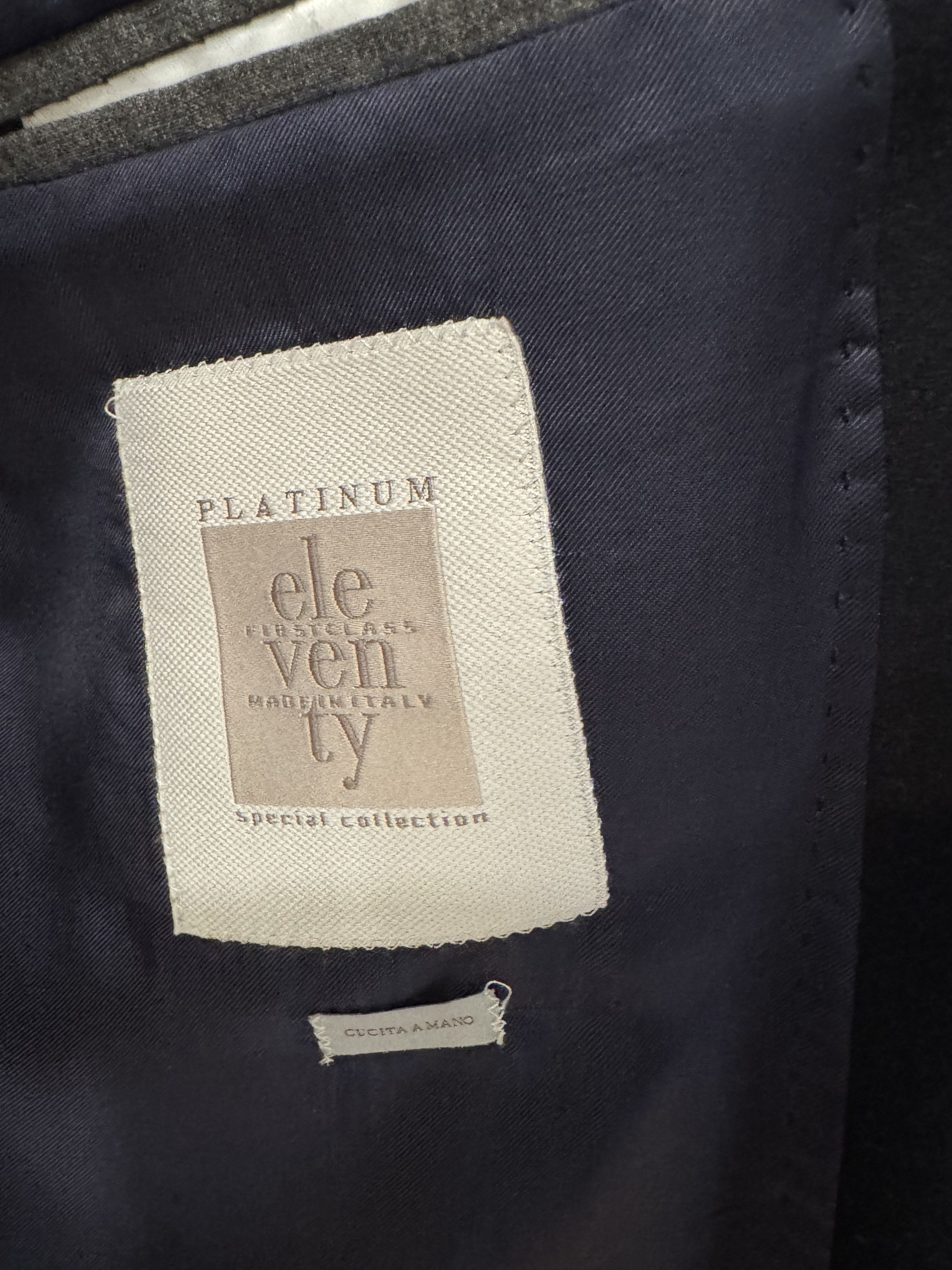Eleventy Navy Eleventy Platinum Blazer Size 42R - 3 Thumbnail
