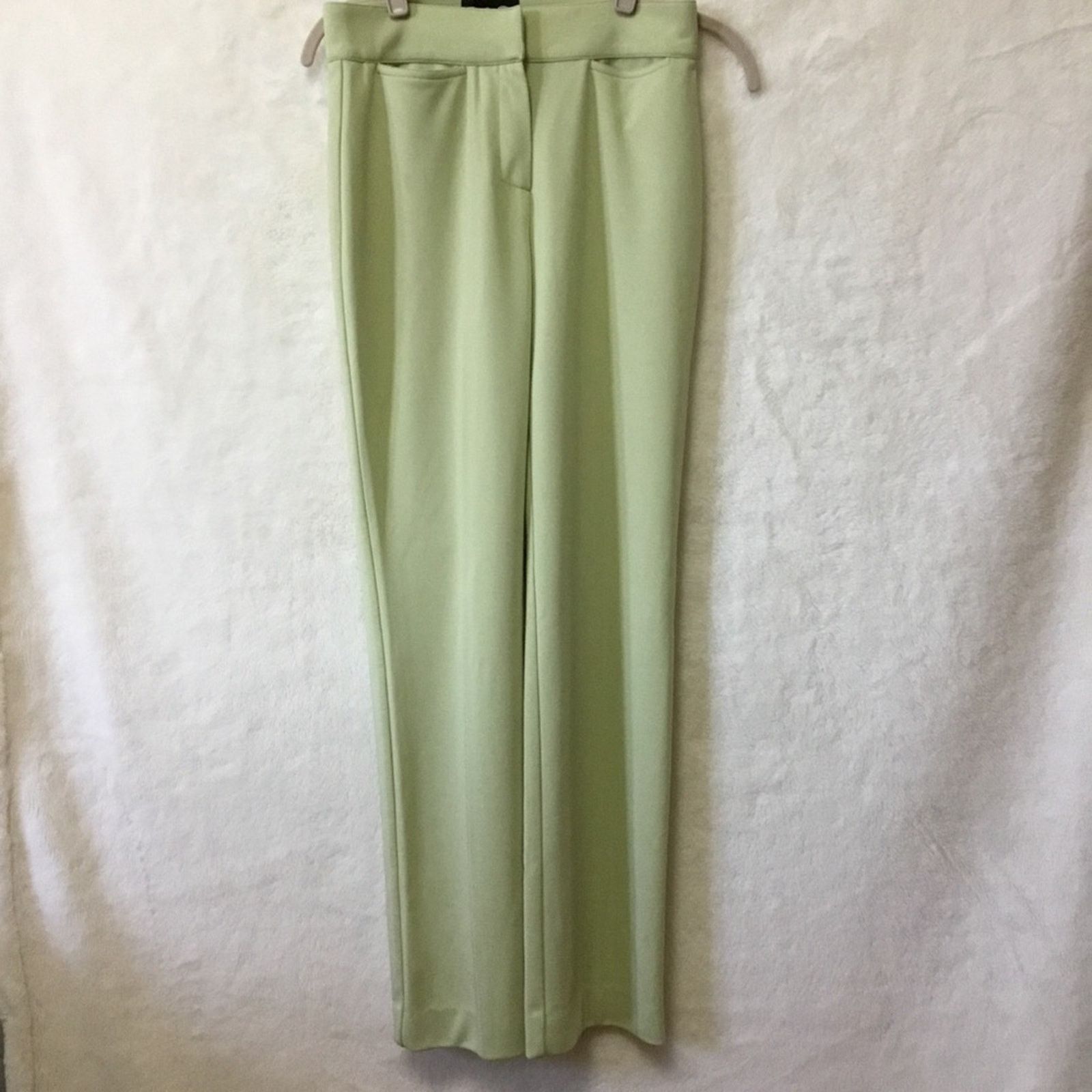 Dolce & Gabbana D&G Lime-Green High-Waisted Trousers Size 28" / US 6 / IT 42 - 2 Thumbnail