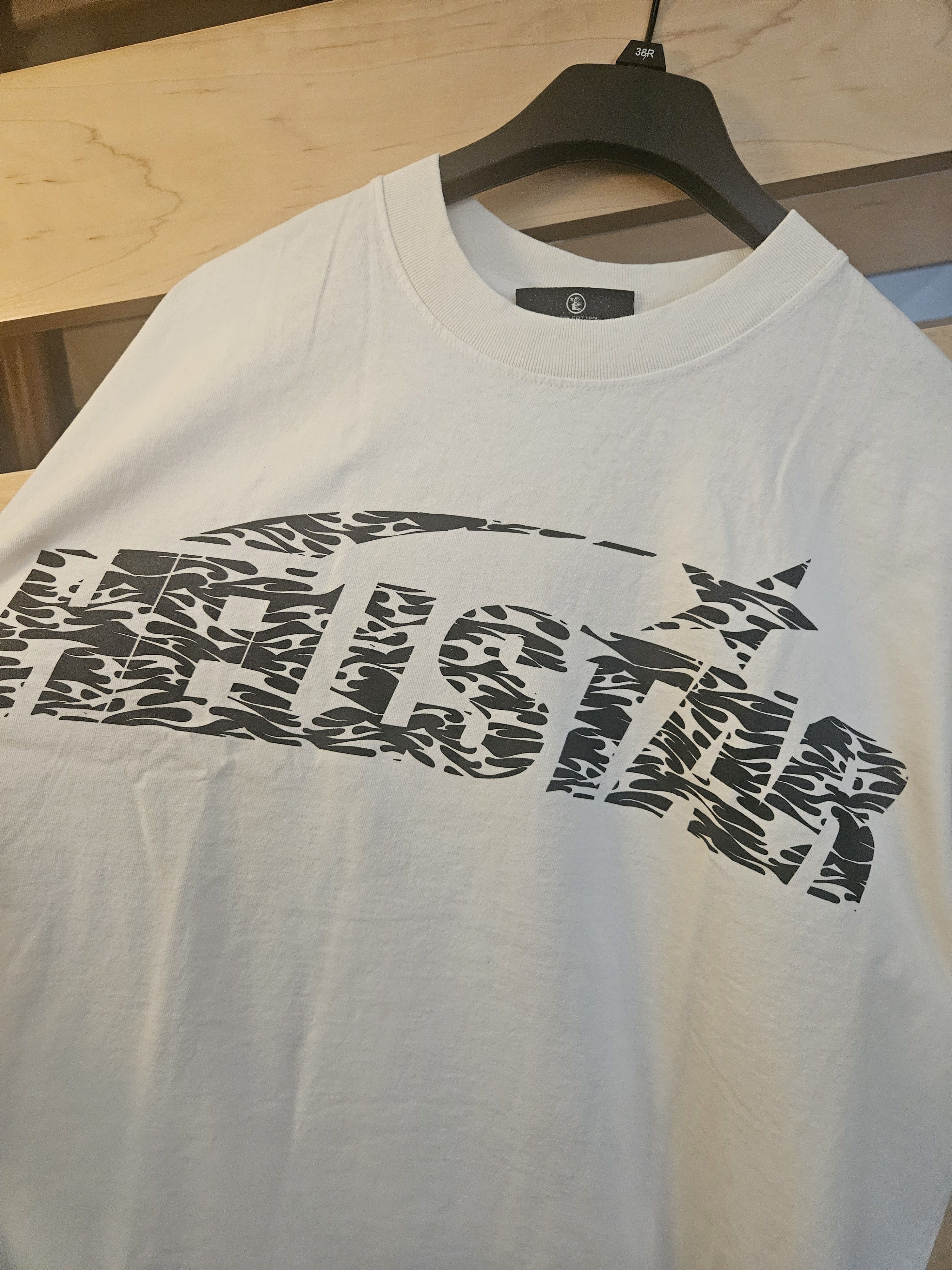 HELLSTAR Tribal Classic Logo White T Shirt Size US L / EU 52-54 / 3 - 4 Thumbnail