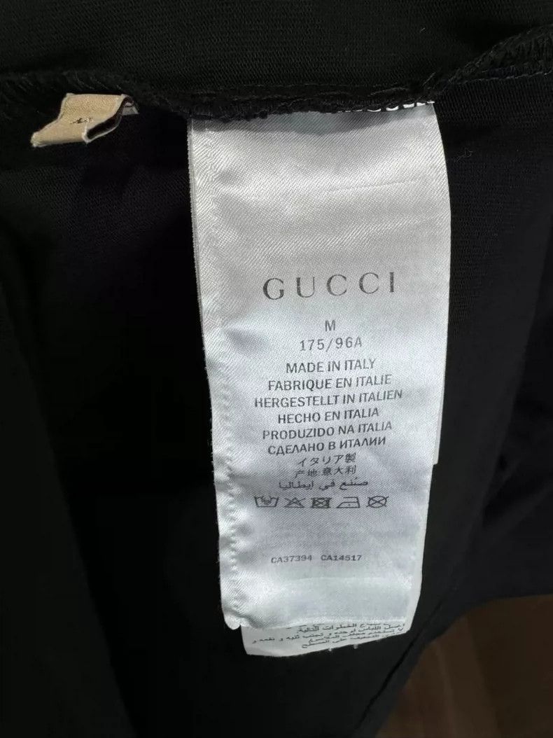 Gucci Gucci Black lightning big logo short sleeve 2504-Nextarrow Size US M / EU 48-50 / 2 - 4 Thumbnail