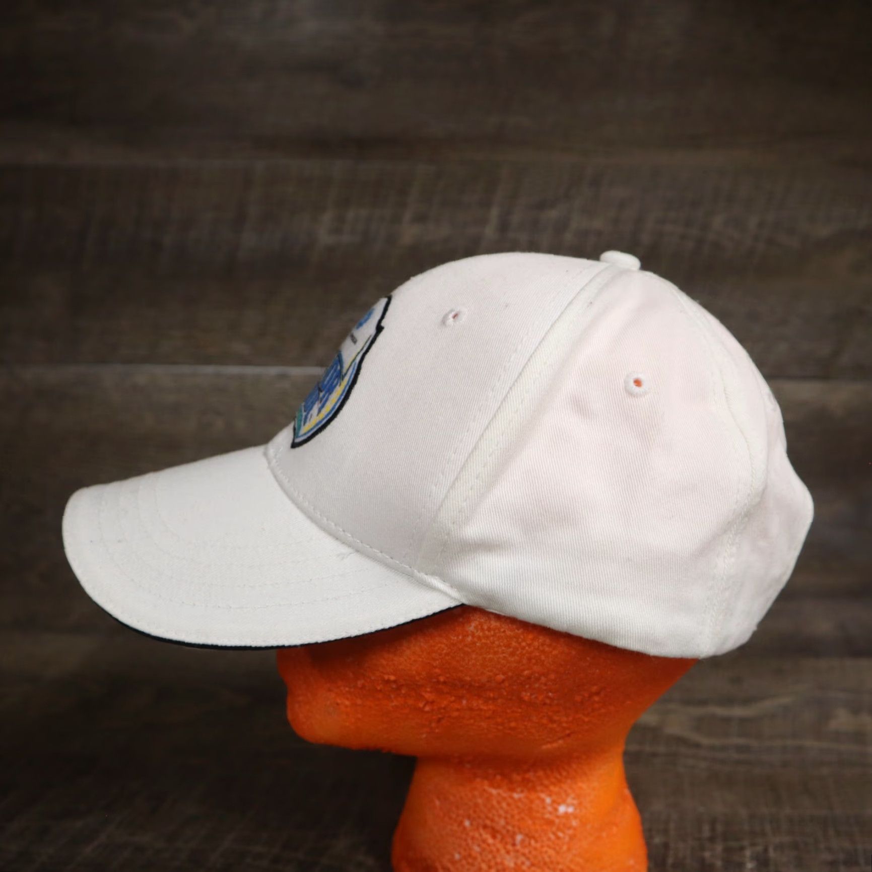 Vintage Konica Minolta Gator Bowl UVA Virginia College Golf Hat Cap Adult Adjustable White Baseball Cap Hat UVA Gator Bowl Virginia 90s? Size ONE SIZE - 5 Thumbnail