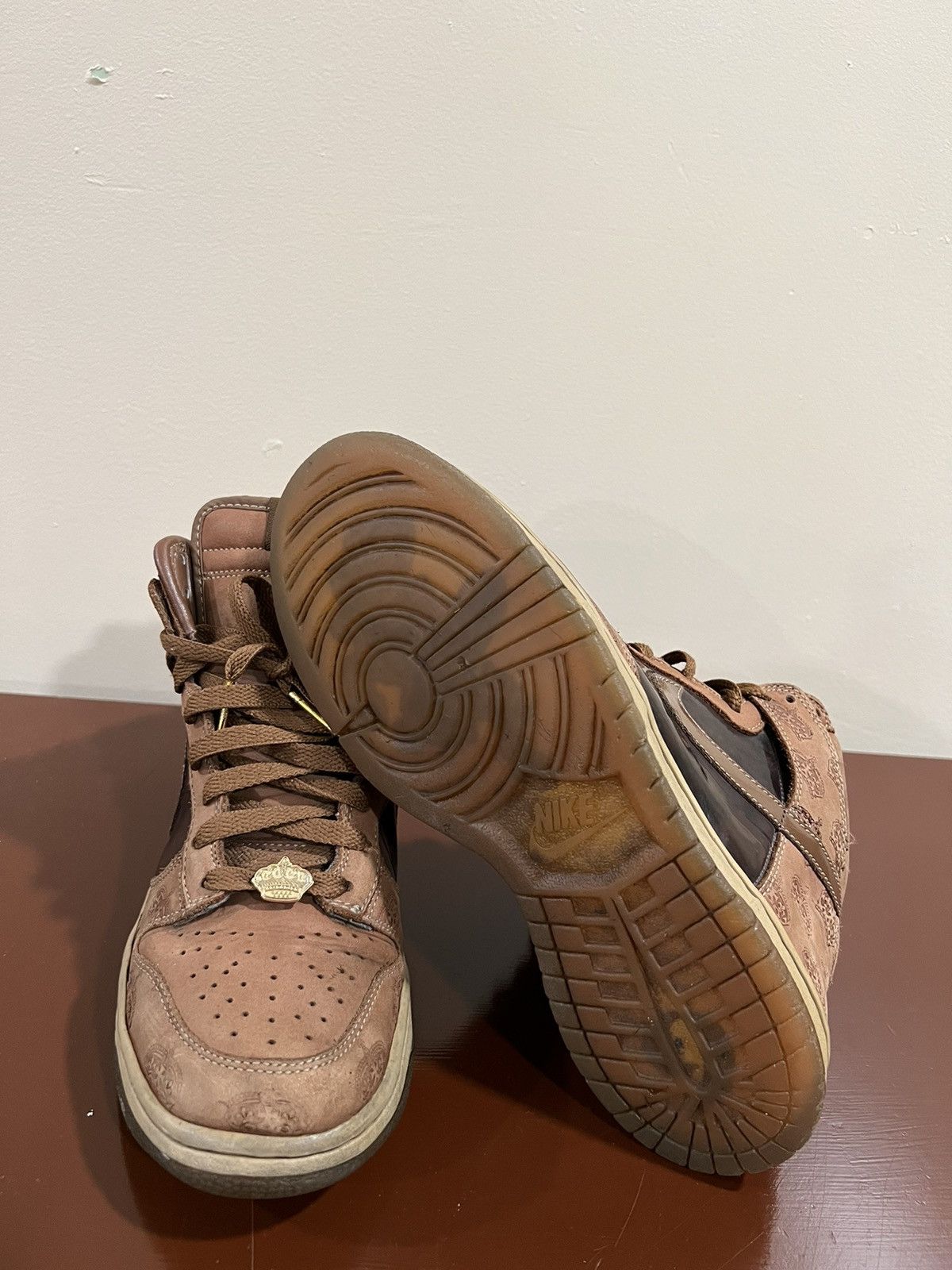 Jordan Brand × Nike Nike Dunk High Mighty Crown Bison Size US 7 / EU 40 - 4 Thumbnail