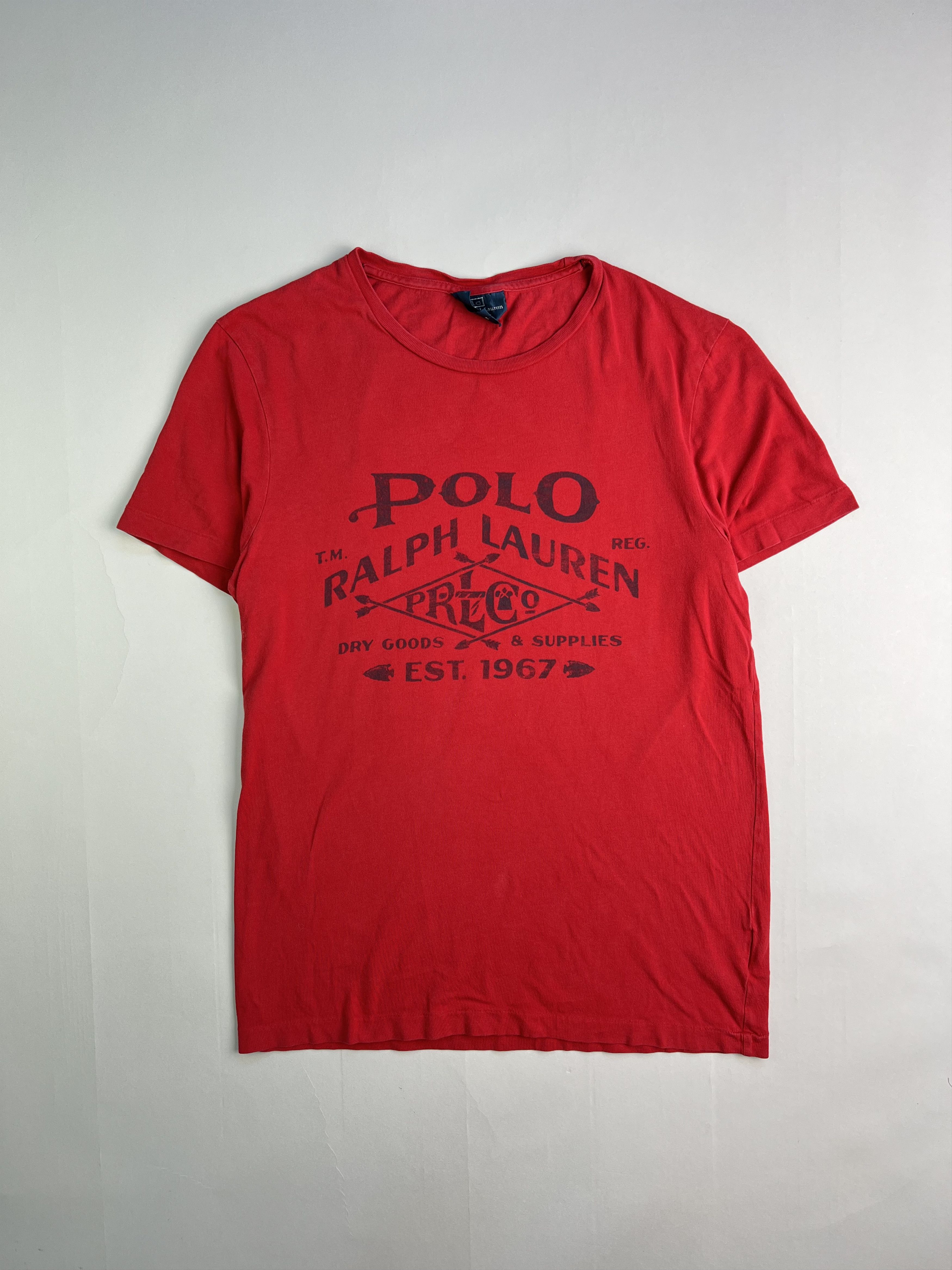 Ralph Lauren Ralph Lauren Big Print T-Shirt Red Small Size US S / EU 44-46 / 1 - 1 Thumbnail