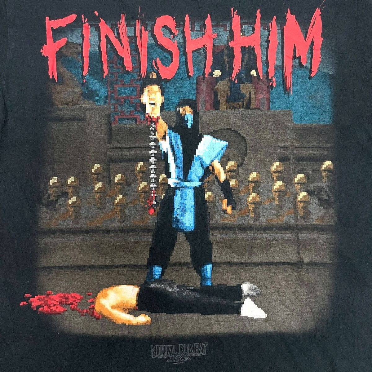 Playstation Mortal Kombat Klassic Zubzero Finish Him Tee Size US M / EU 48-50 / 2 - 3 Thumbnail