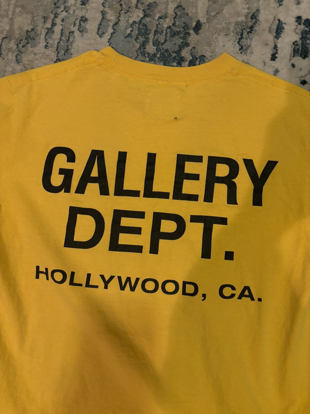 Gallery Dept. Gallery Dept tee Orange/ black Size US S / EU 44-46 / 1 - 7 Thumbnail