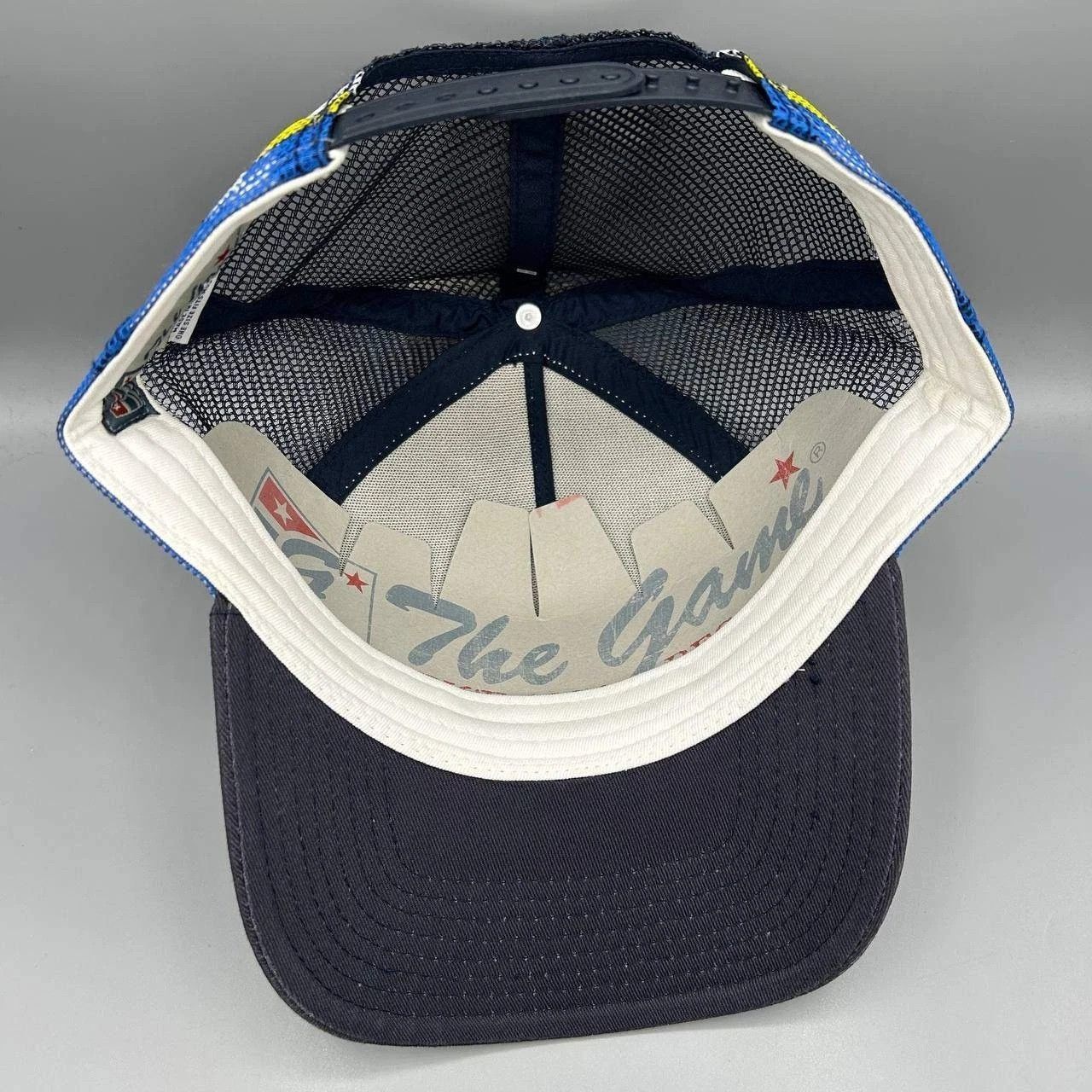 The Game Vintage UCLA Bruins Trucker Hat Embroidered NCAA Snap Back Size ONE SIZE - 2 Thumbnail