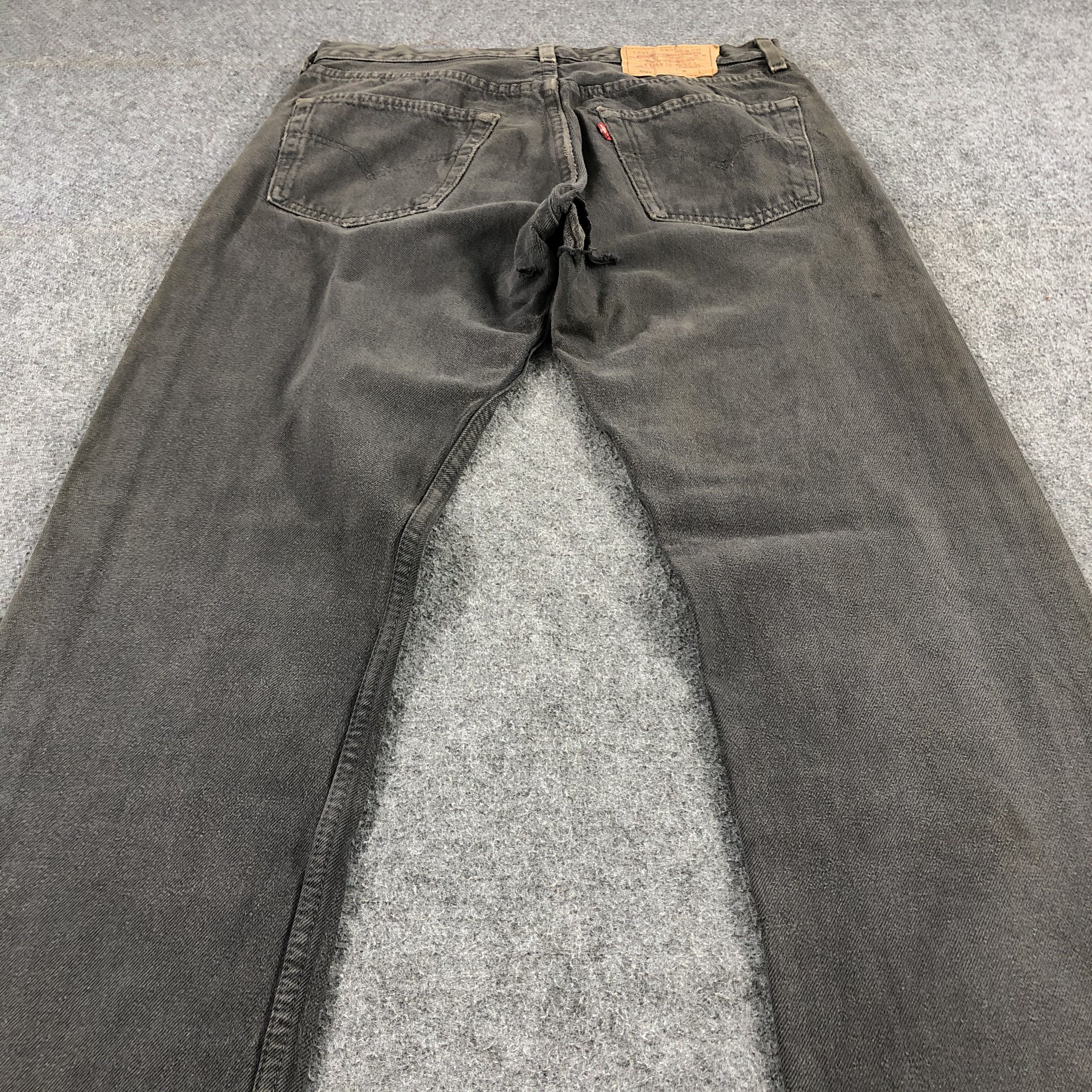 Levi's Vintage 90s Distress Levis 501 Jeans-JM1506 Size US 32 / EU 48 - 4 Thumbnail