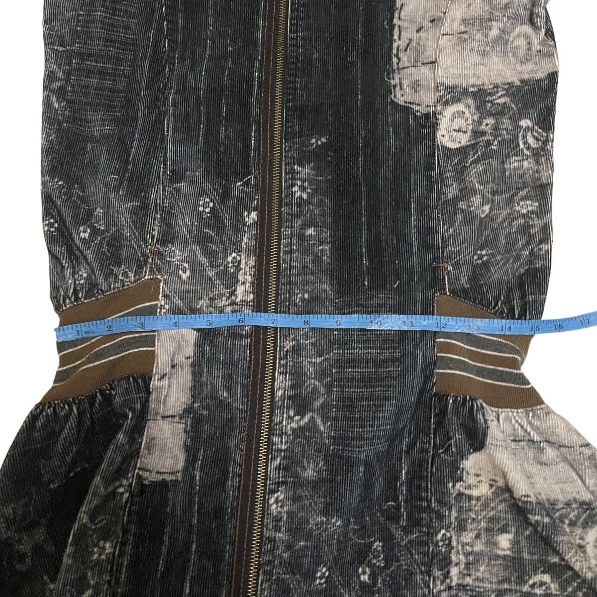 Jean Paul Gaultier Jean Paul Gaultier Patchwork Zipper Jacket Size Small Size S / US 4 / IT 40 - 19 Thumbnail