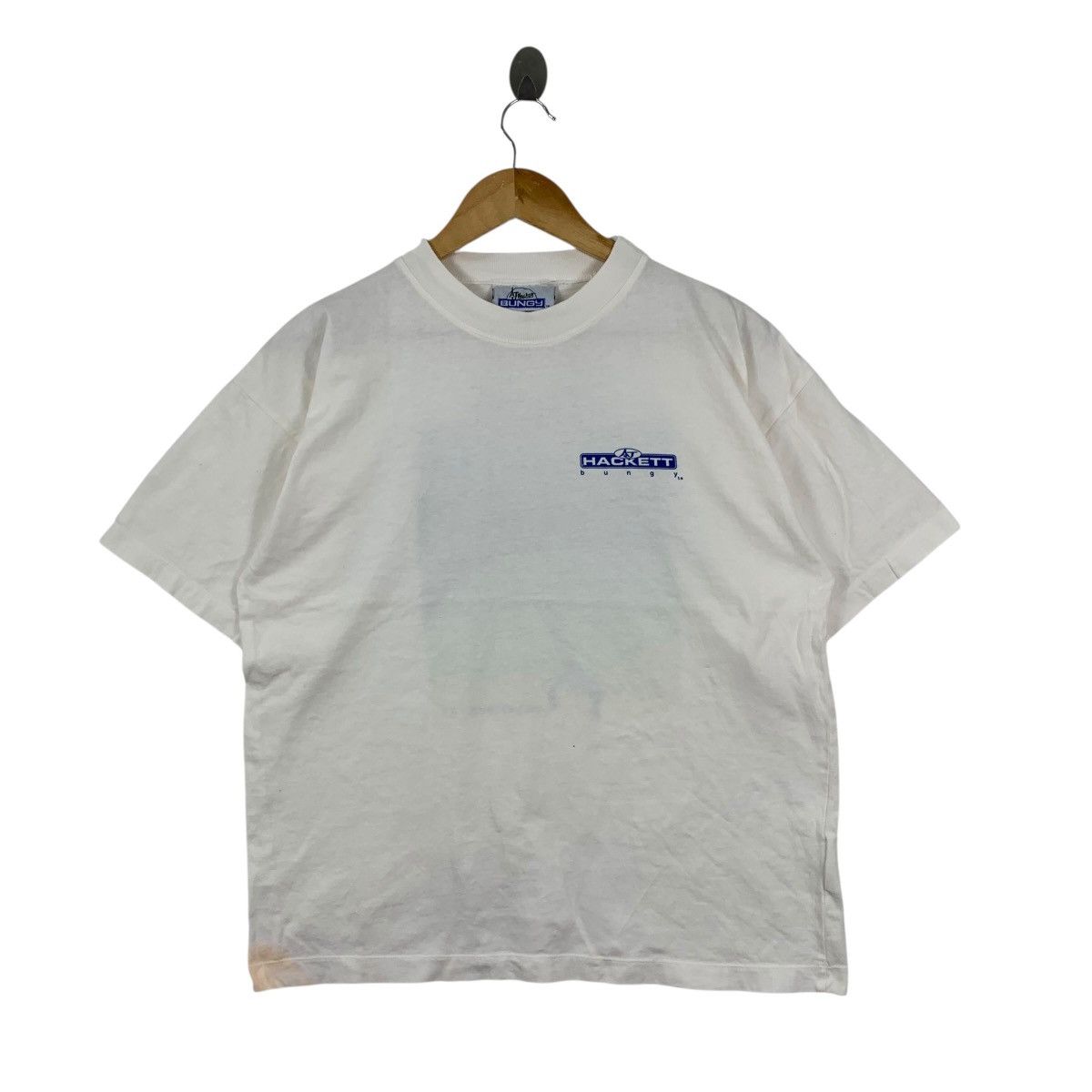 Vintage Vintage AJ HACKETT BUNGY New Zealand Short Sleeve Tshirt Size US L / EU 52-54 / 3 - 2 Thumbnail