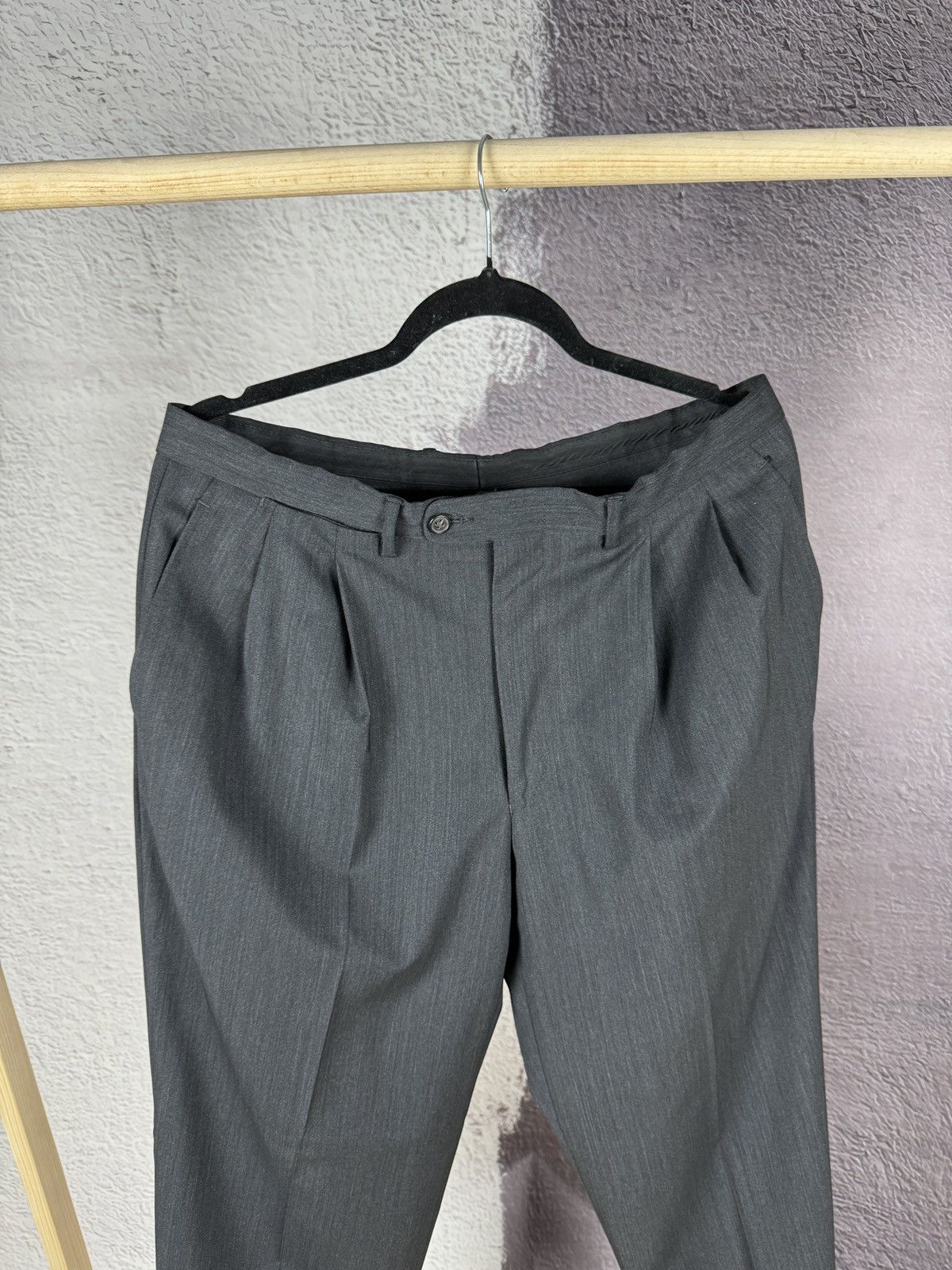 Ermenegildo Zegna Ermenegildo Zegna High Performance Suit Blazer Pants Wool Size 42R - 16 Thumbnail