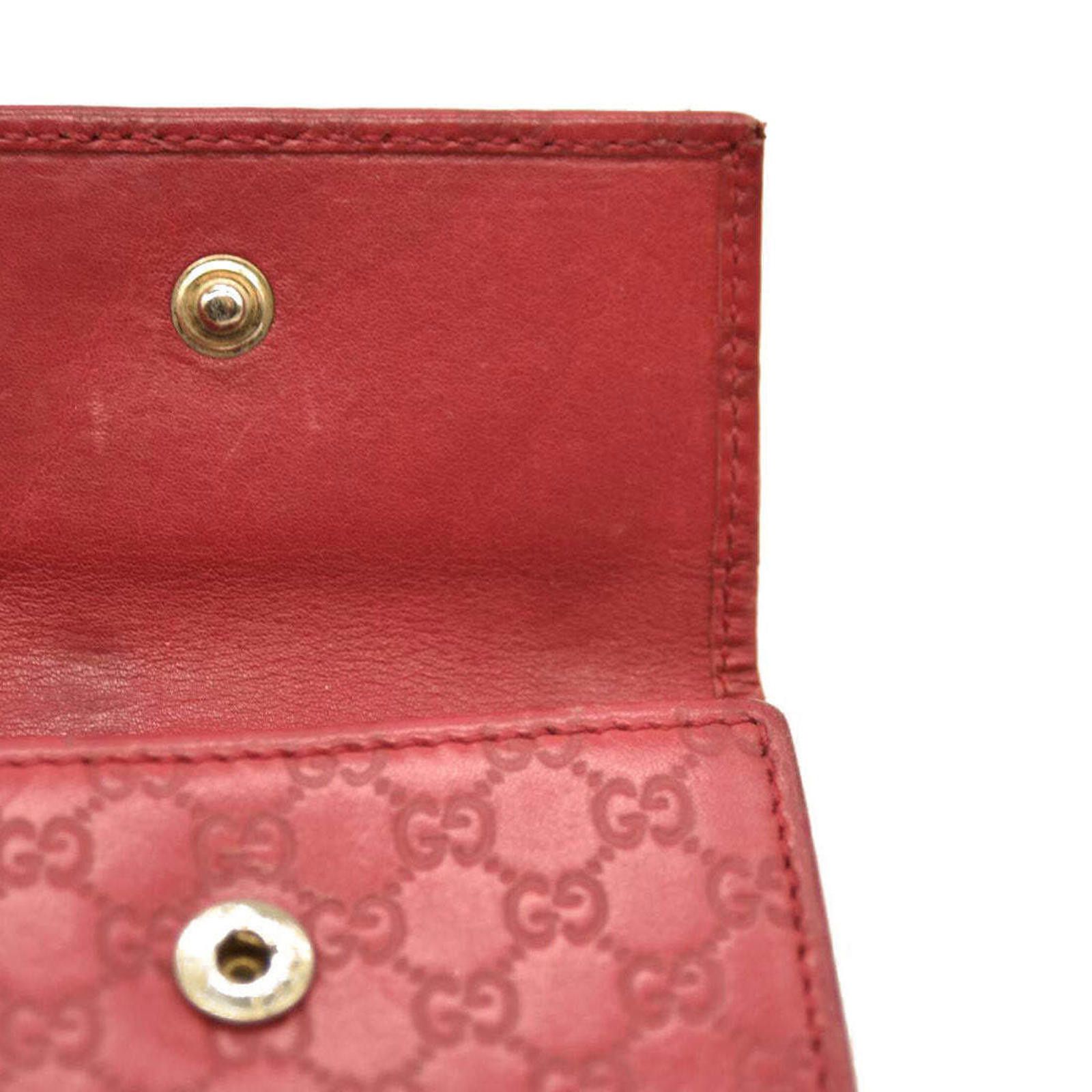 Gucci Gucci Guccissima 6 Key Holder Case Pink Size ONE SIZE - 9 Thumbnail
