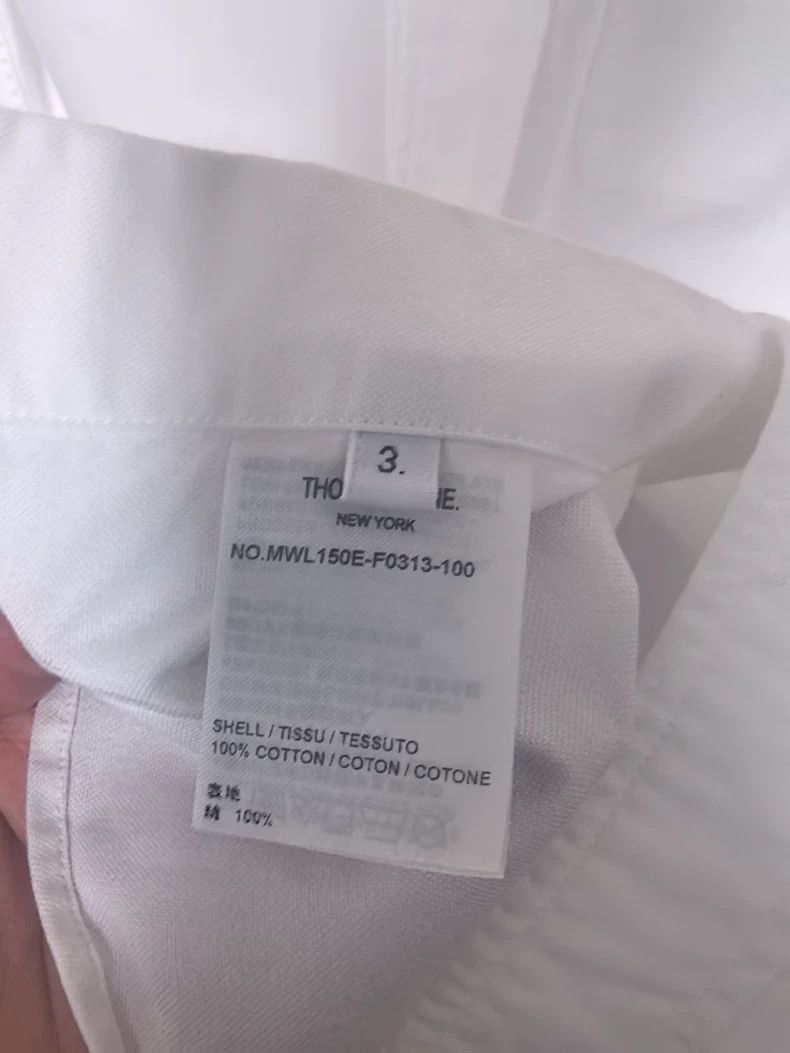 Thom Browne Thom browne Striped shirt with armband 2504-Nextarrow Size US L / EU 52-54 / 3 - 5 Thumbnail