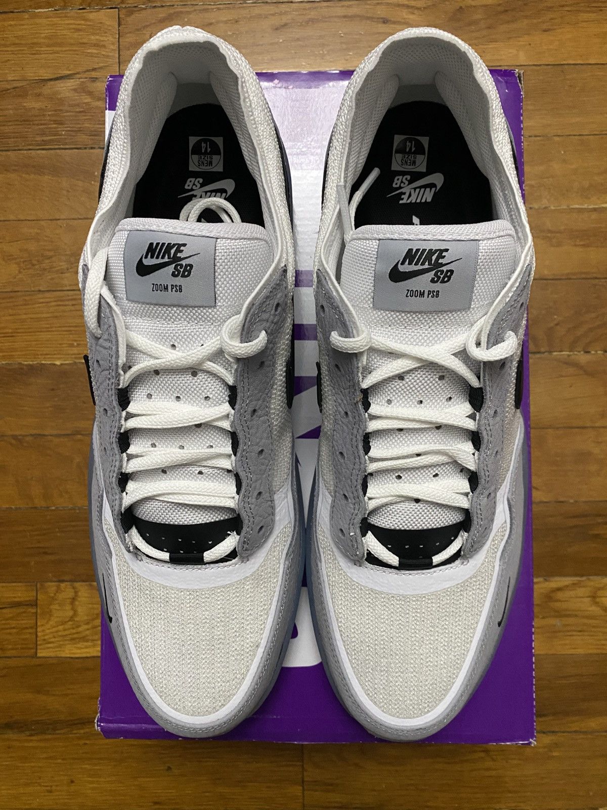 Nike Size 14 - Nike SB PS8 Wolf Grey Black Men’s Size US 14 / EU 47 - 4 Thumbnail