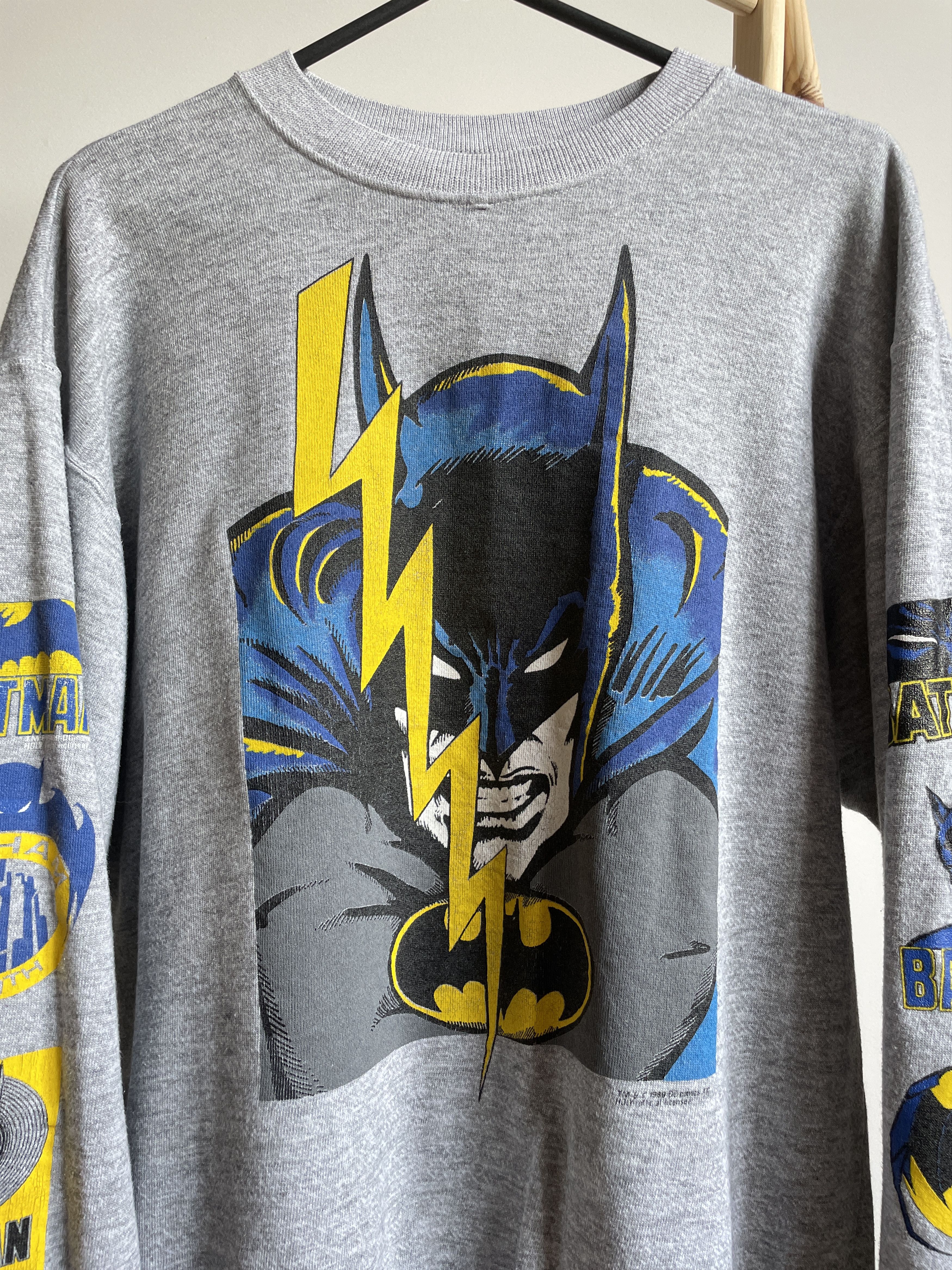 DC Comics The Batman Gotham 200th Vintage 1989 Sweatshirt Size M Size US M / EU 48-50 / 2 - 3 Thumbnail