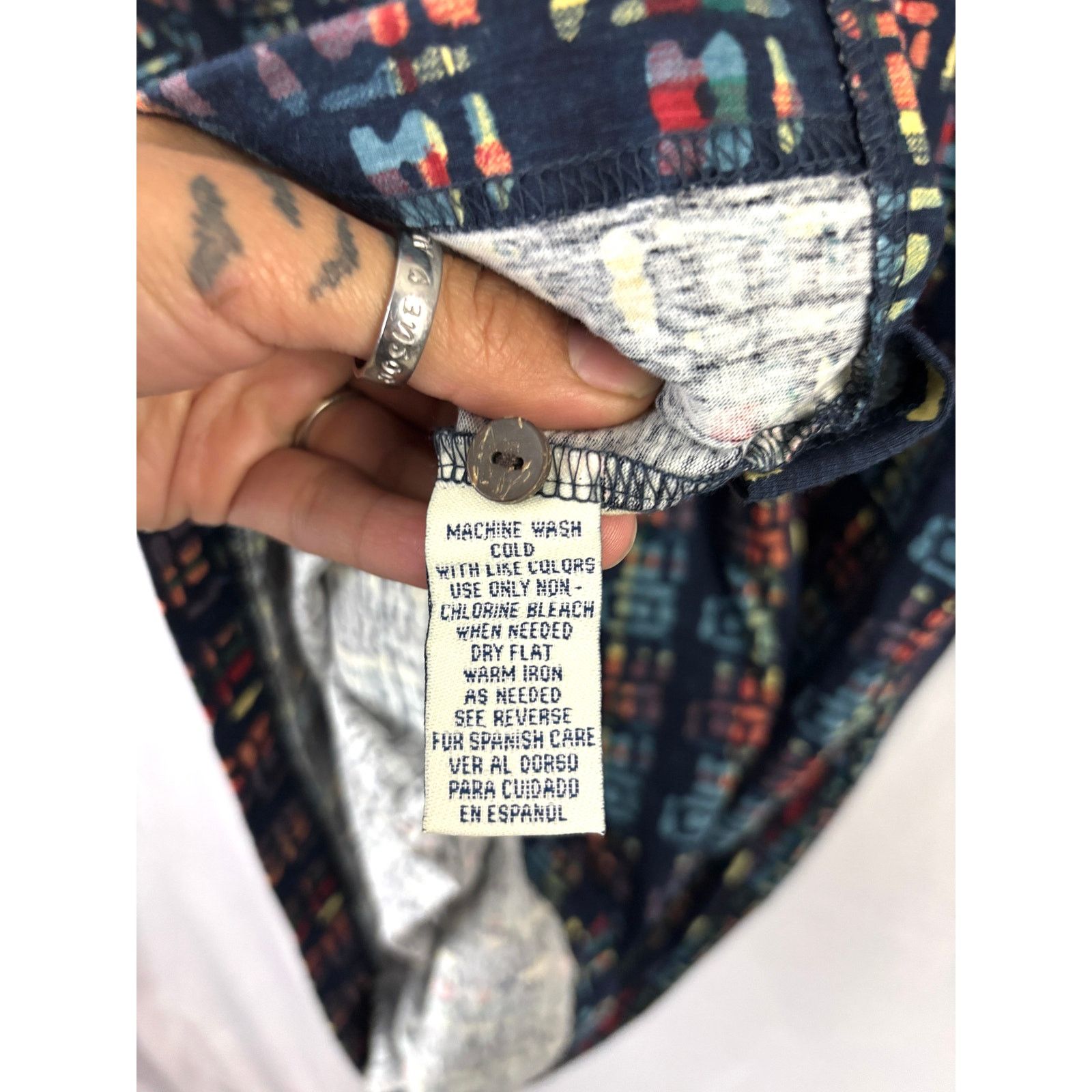 Robert Stock VTG Robert Stock Colorful Geometric Polo Shirt M Short Size US M / EU 48-50 / 2 - 4 Thumbnail