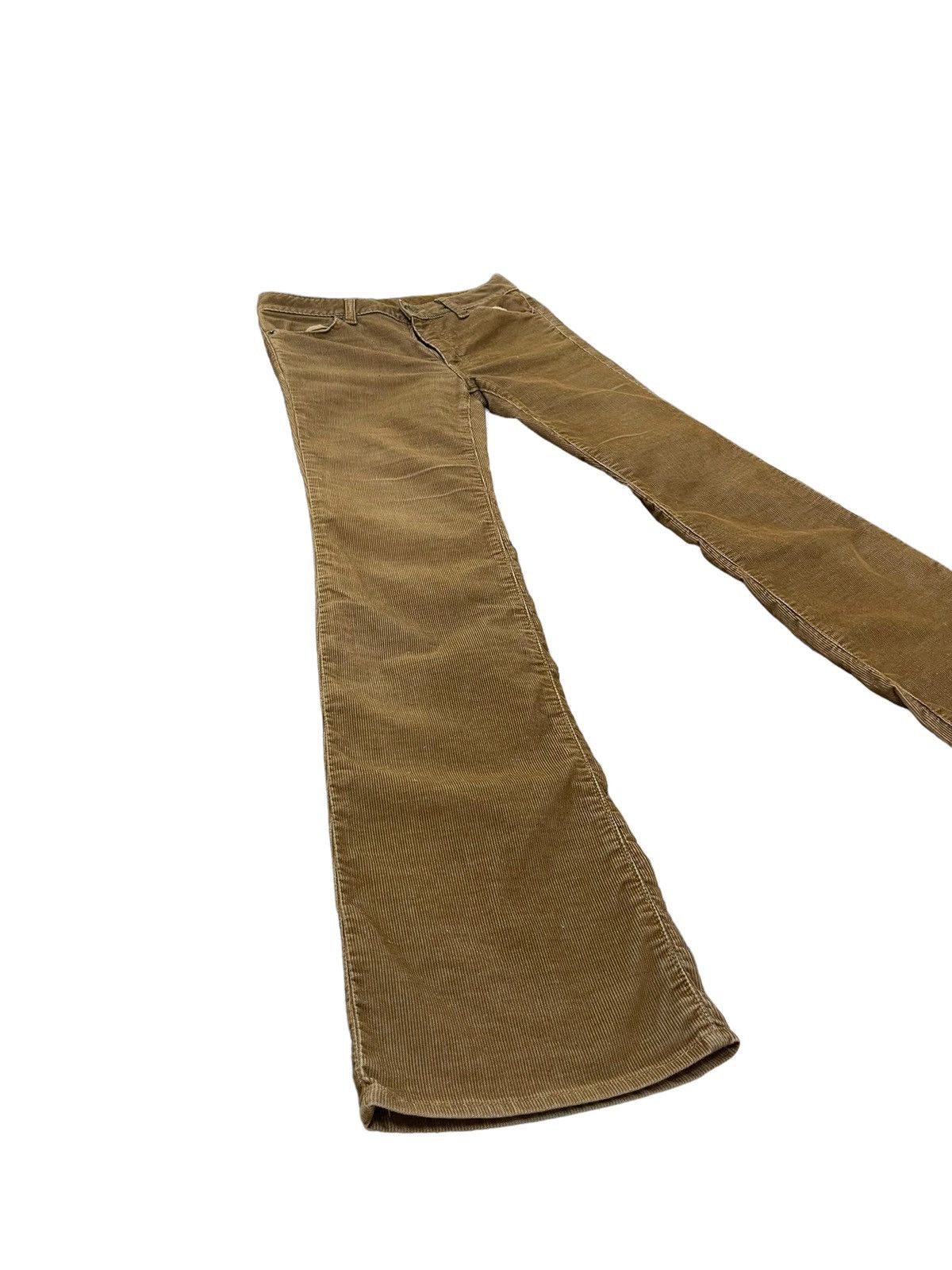 Japanese Brand Flare Jeans E.J Bobson Corduroy Stretch Slim Boot Cut 7🟦9 Size US 28 / EU 44 - 1 Thumbnail